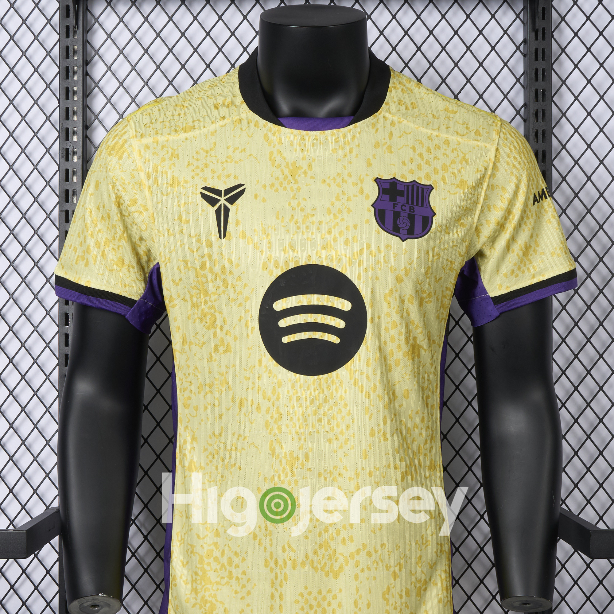Higojerseys-Barcelona 24-25 KOBE Co-branded Jersey - Player Version