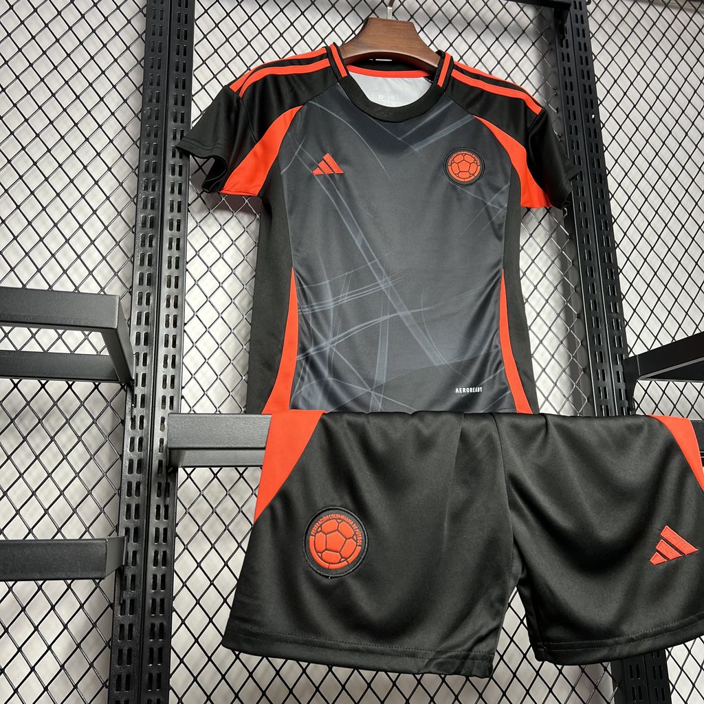 SIUjerseys-Colombia 2024 Away Kids Kit