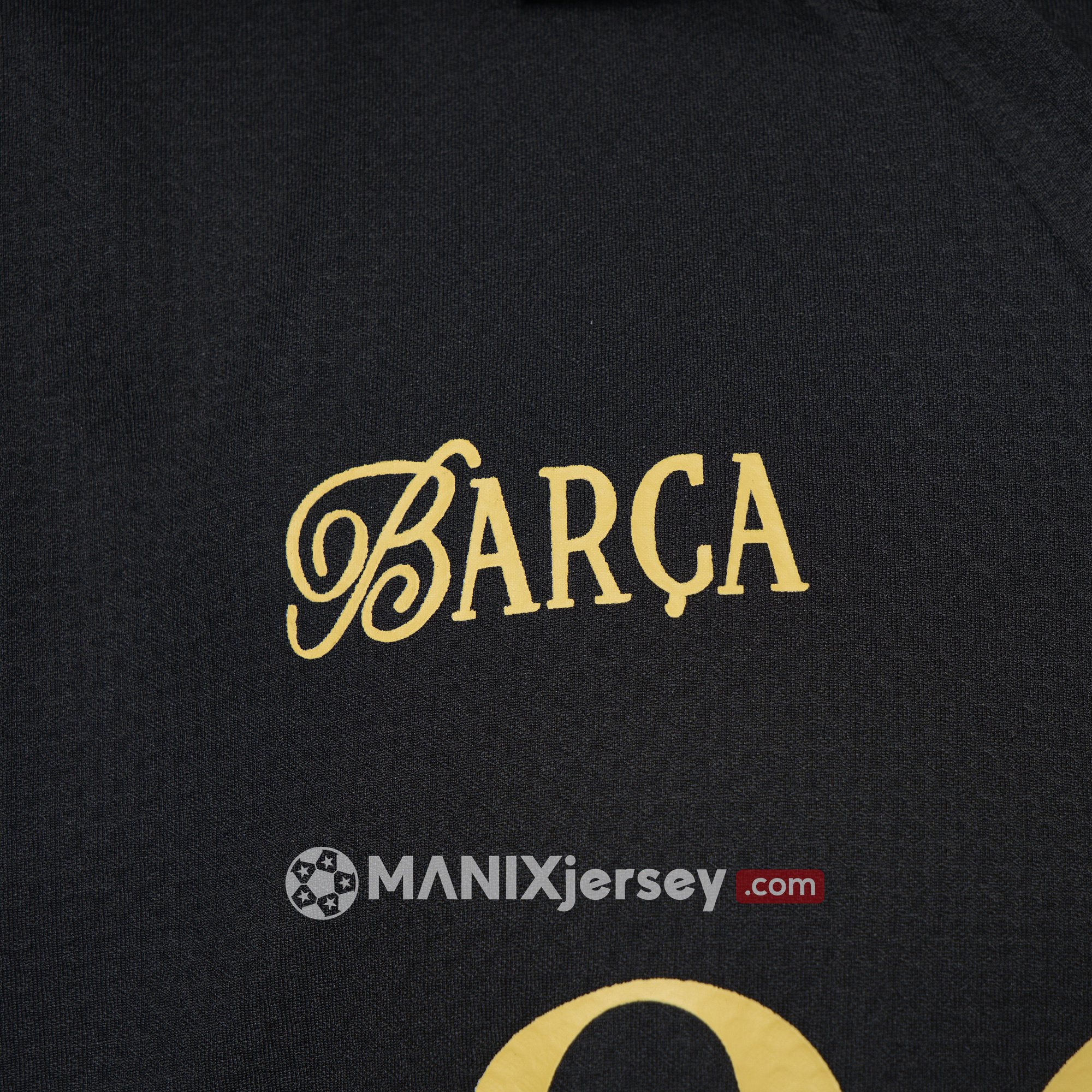 ManixJersey.com | Barcelona 24-25 Yamal Anniversary Black Jersey - Player Version -Customize Name, Number and Patch | Worldwide Shipping