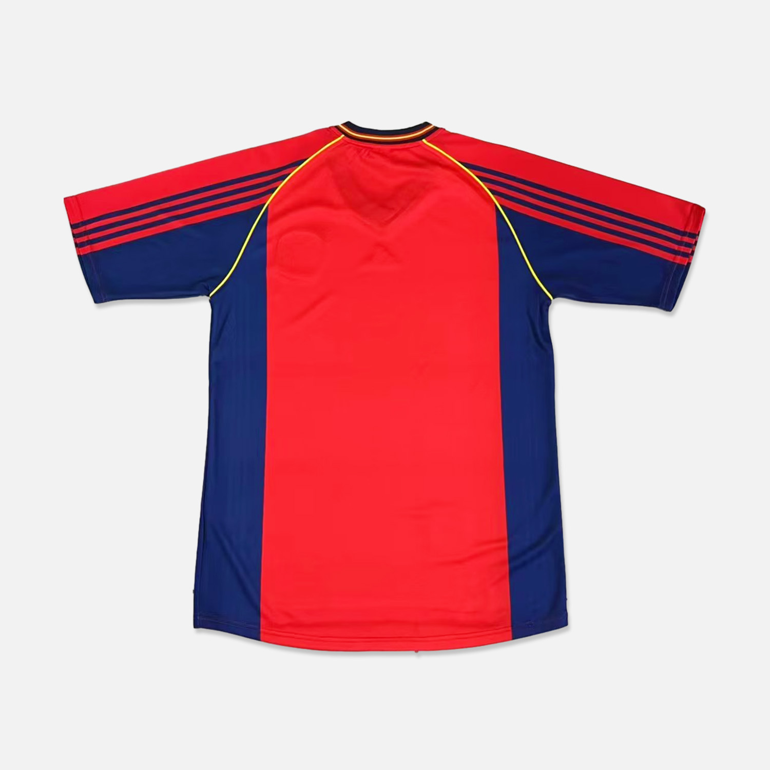 SIUjerseys-Retro Spain 1998-99 Home Stadium Jersey