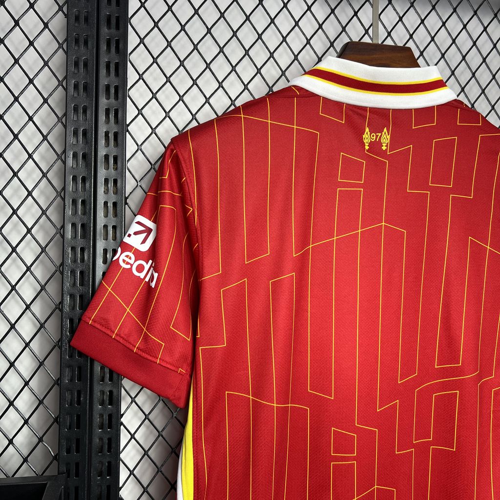 JerseysGala.com | Liver.pool 24-25 Home Stadium Jersey - Fans Version -Customize Name, Number and Patch | Worldwide Shipping