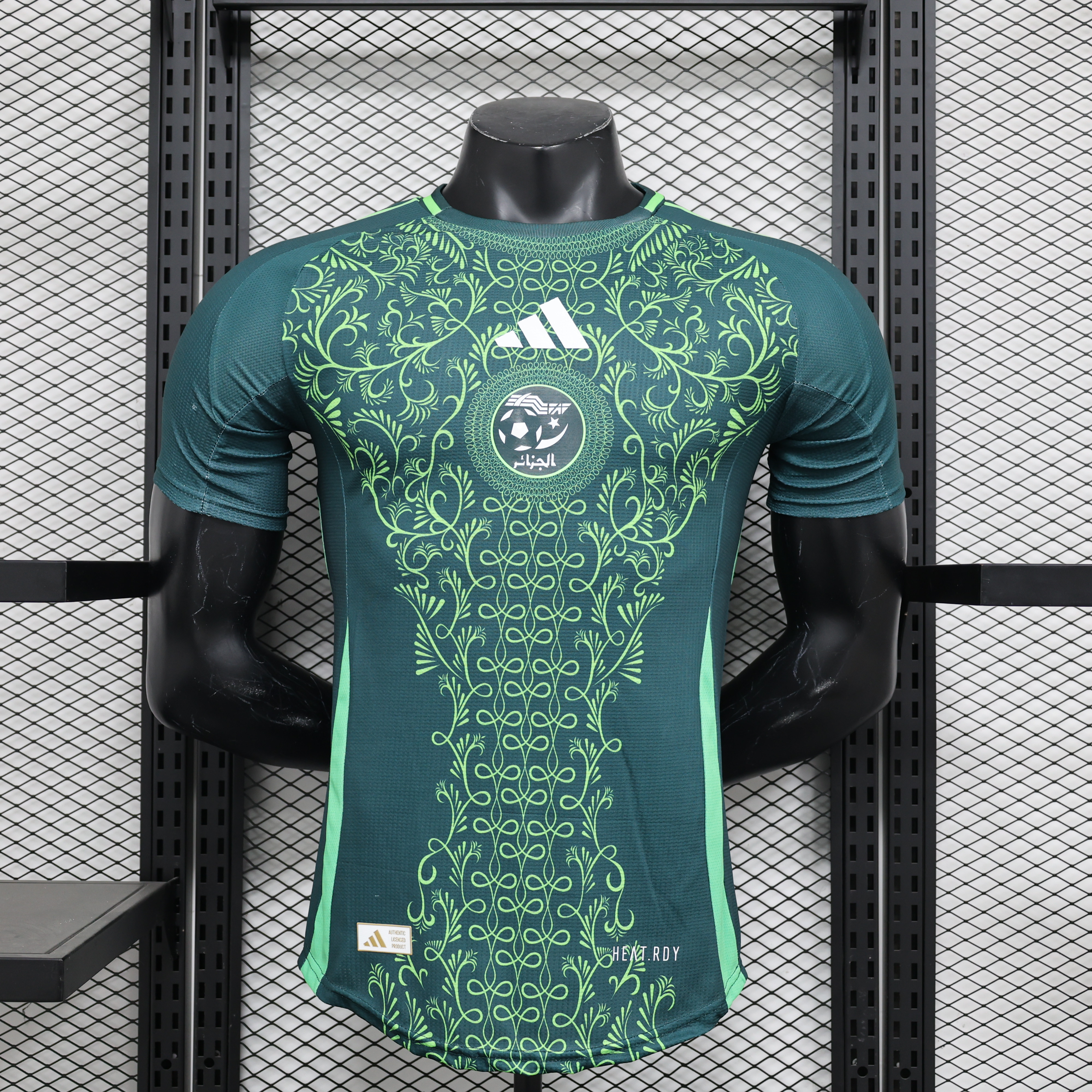 ManixJersey.com | Algeria 2024-25 Away Jersey - Player Version -Customize Name, Number and Patch | Worldwide Shipping
