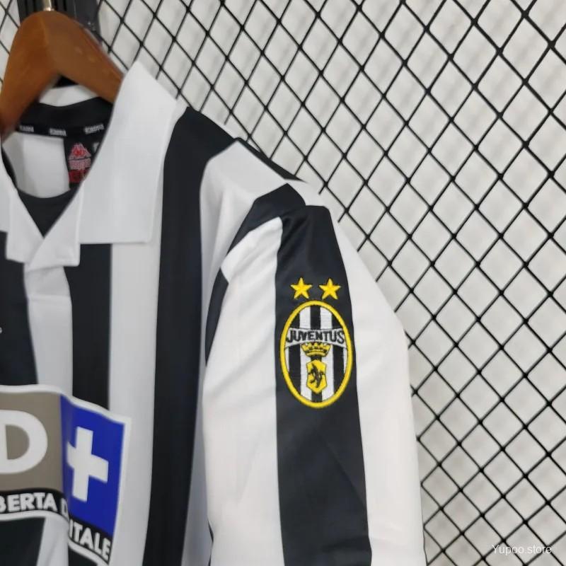 JerseysGala.com | Retro Juventus 1998-99 Home Stadium Jersey -Customize Name, Number and Patch | Worldwide Shipping