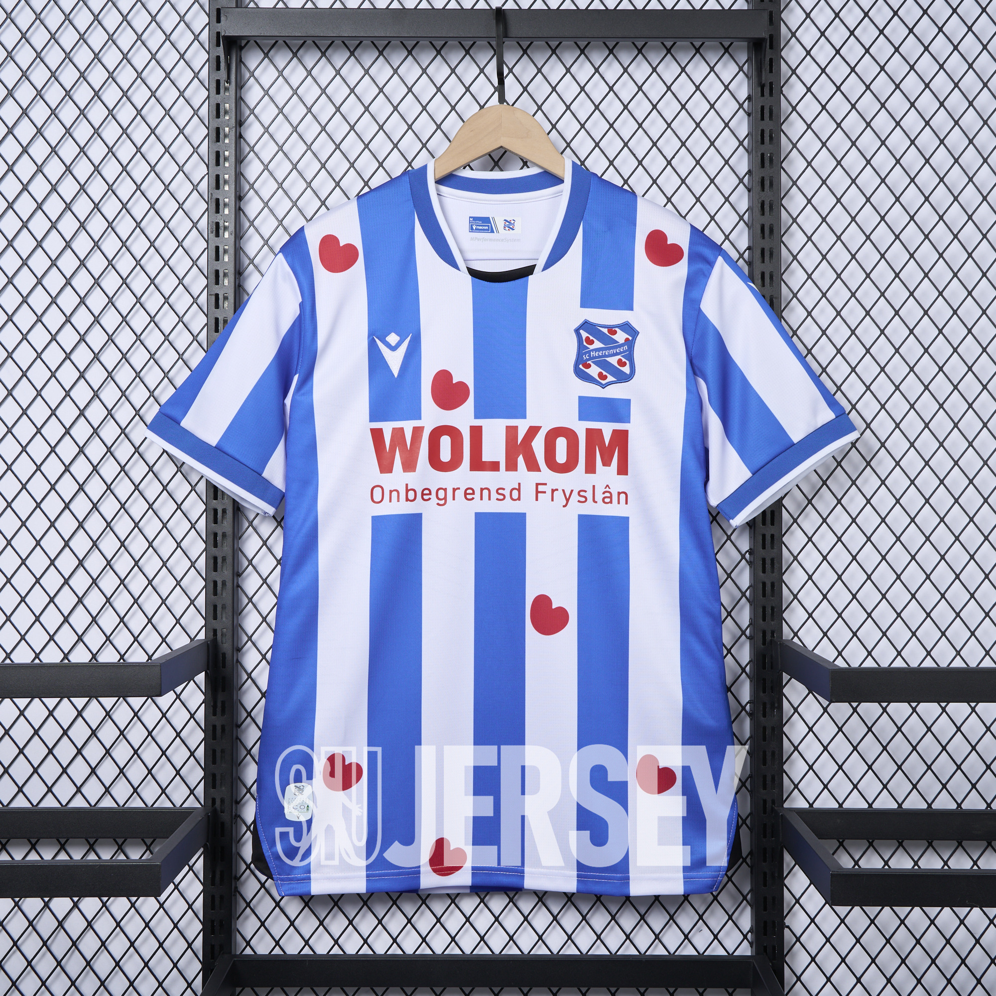 SIUjerseys-SC Heerenveen 24-25 Home Jersey - Fans Version