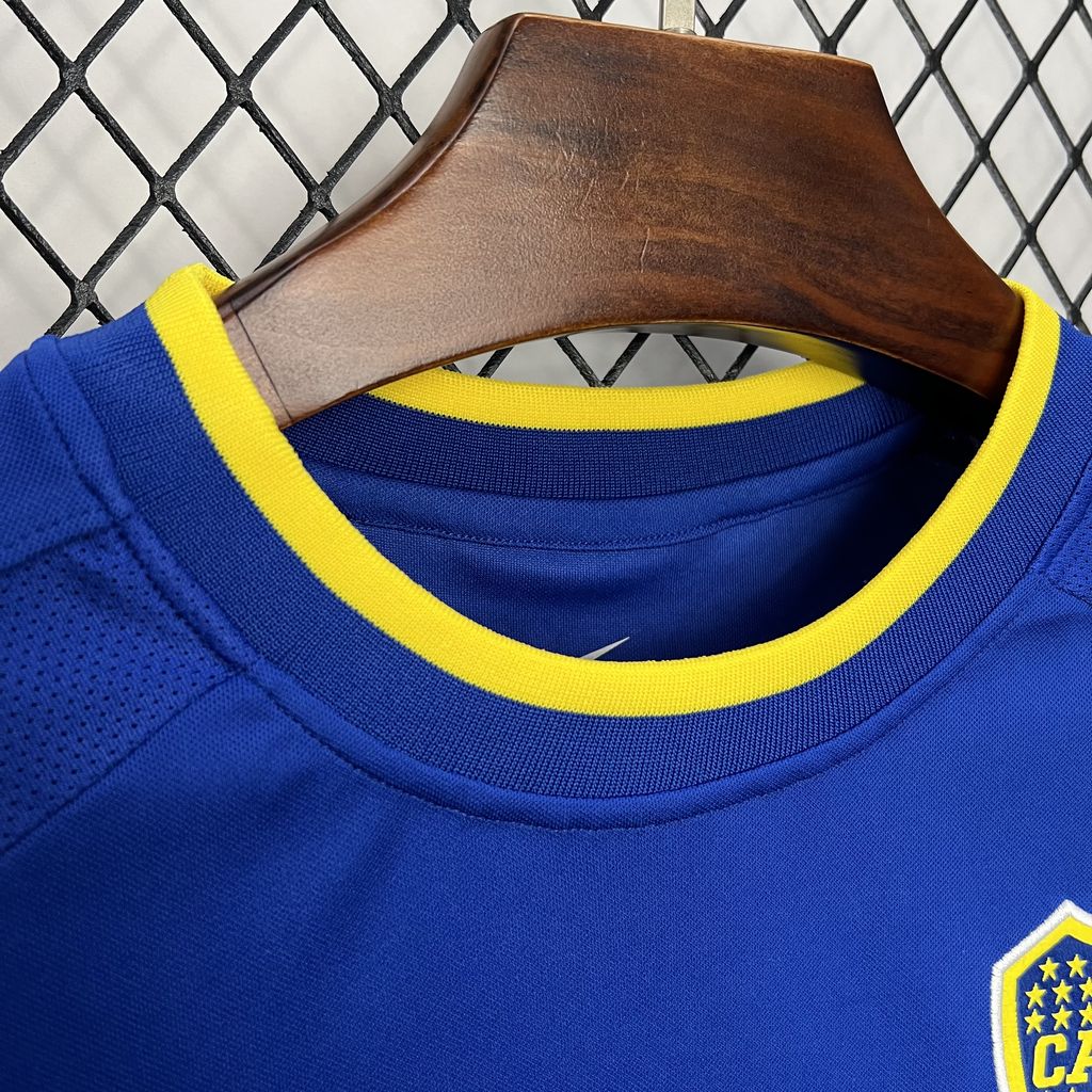ManixJersey.com | Retro Boca Juniors 2000-01 Home Jersey -Customize Name, Number and Patch | Worldwide Shipping