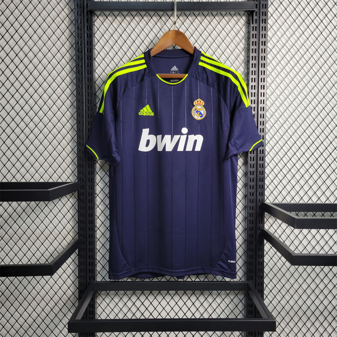 JerseysGala.com | Real Madrid Retro 12-13 Away Jersey -Customize Name, Number and Patch | Worldwide Shipping