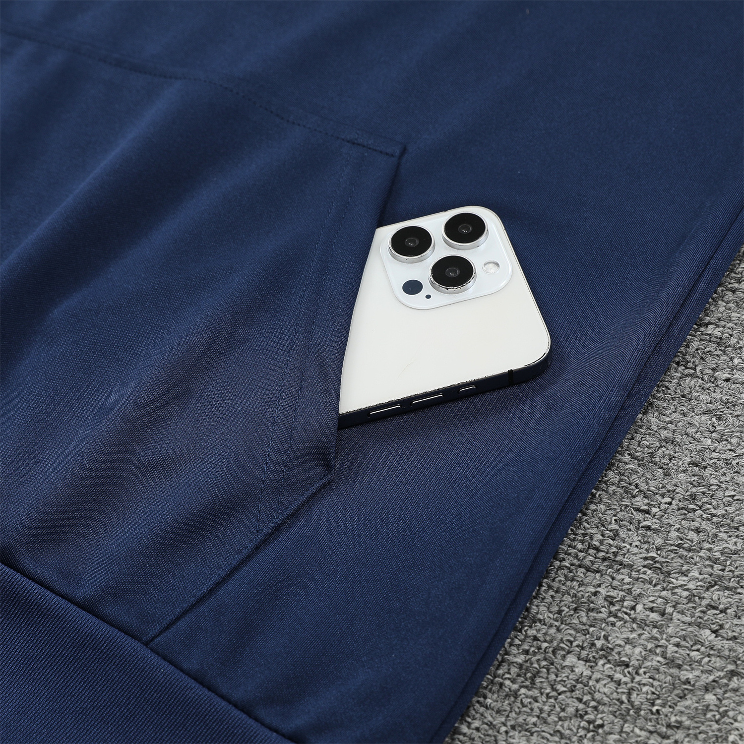 ManixJersey.com | C.H.E.L.S.E.A 24-25 Training Hoodie Set - Deep Blue Hoodie and Pants -Customize Name, Number and Patch | Worldwide Shipping