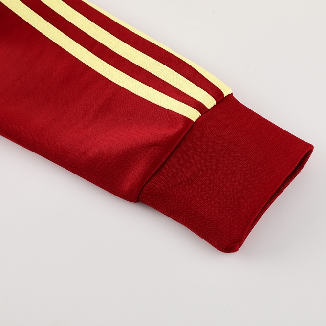 ManixJersey.com | Roma 24-25 Vintage Jacket Training Tracksuit - Red -Customize Name, Number and Patch | Worldwide Shipping