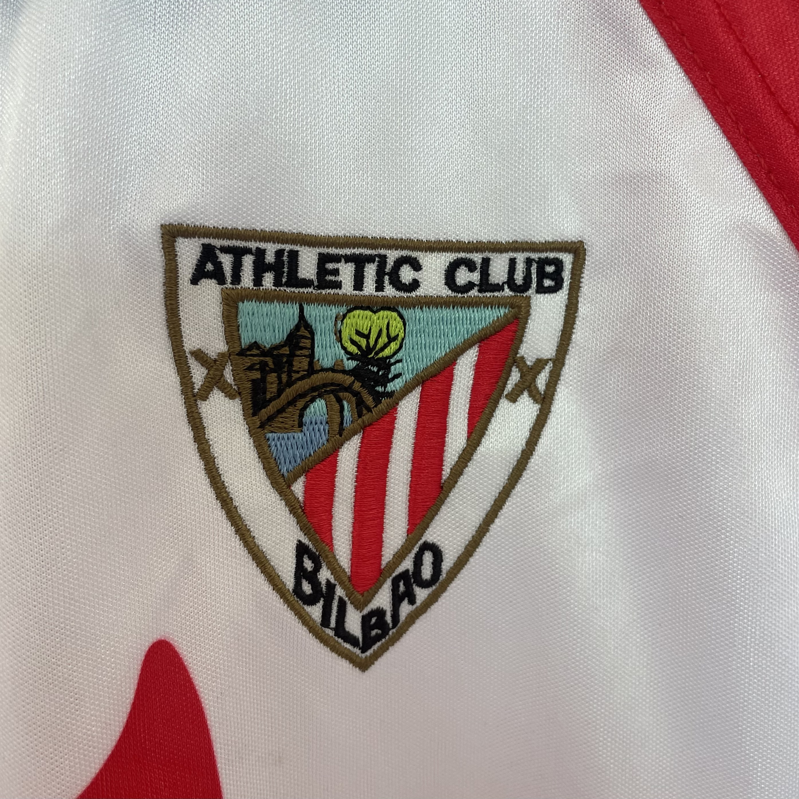 ManixJersey.com | Retro Athletic Bilbao 1997-98 Centenary Jersey -Customize Name, Number and Patch | Worldwide Shipping