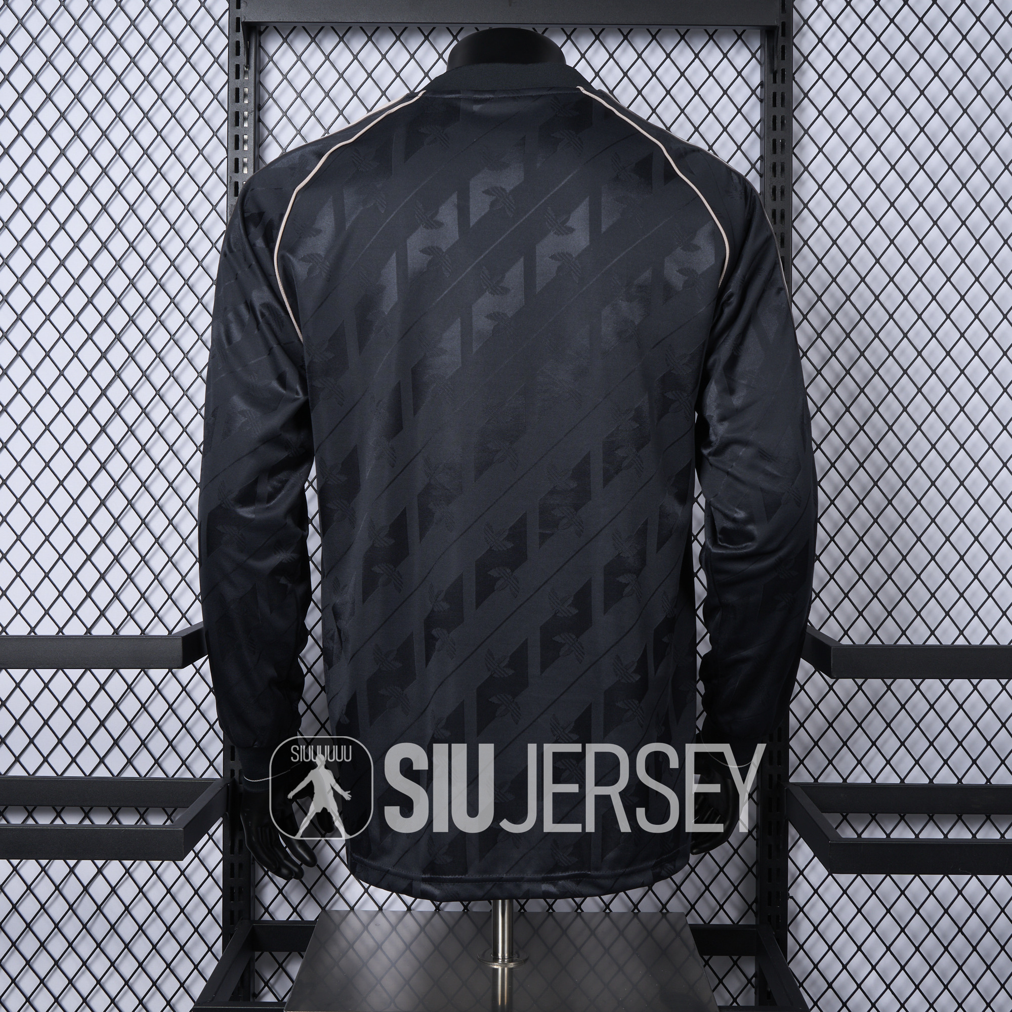 SIUjerseys-Real Madrid 24-25 Originals LFSTLR Long Sleeve Charcoal Jersey - Player Version