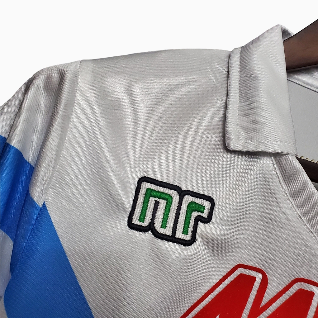 ManixJersey.com | Retro Napoli 1988-89 Away Stadium Jersey -Customize Name, Number and Patch | Worldwide Shipping
