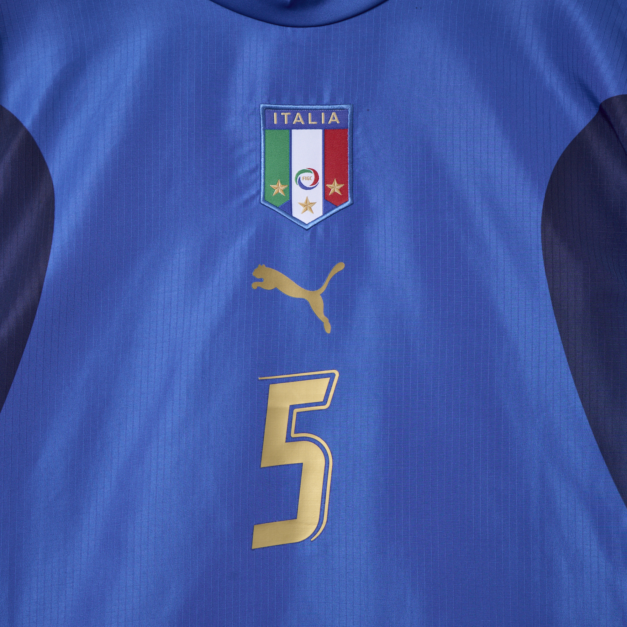 SIUjerseys-Retro Italy 2006 Home Stadium Jersey