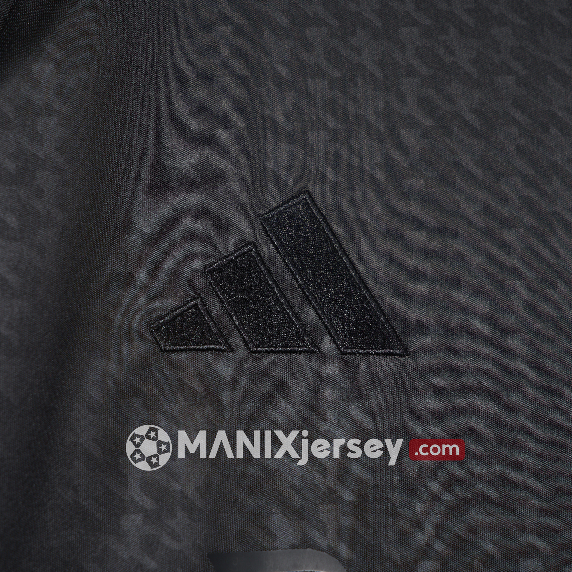 ManixJersey.com | Real Madrid 24-25 Pure Black Special Edition Jersey - Fans Version -Customize Name, Number and Patch | Worldwide Shipping