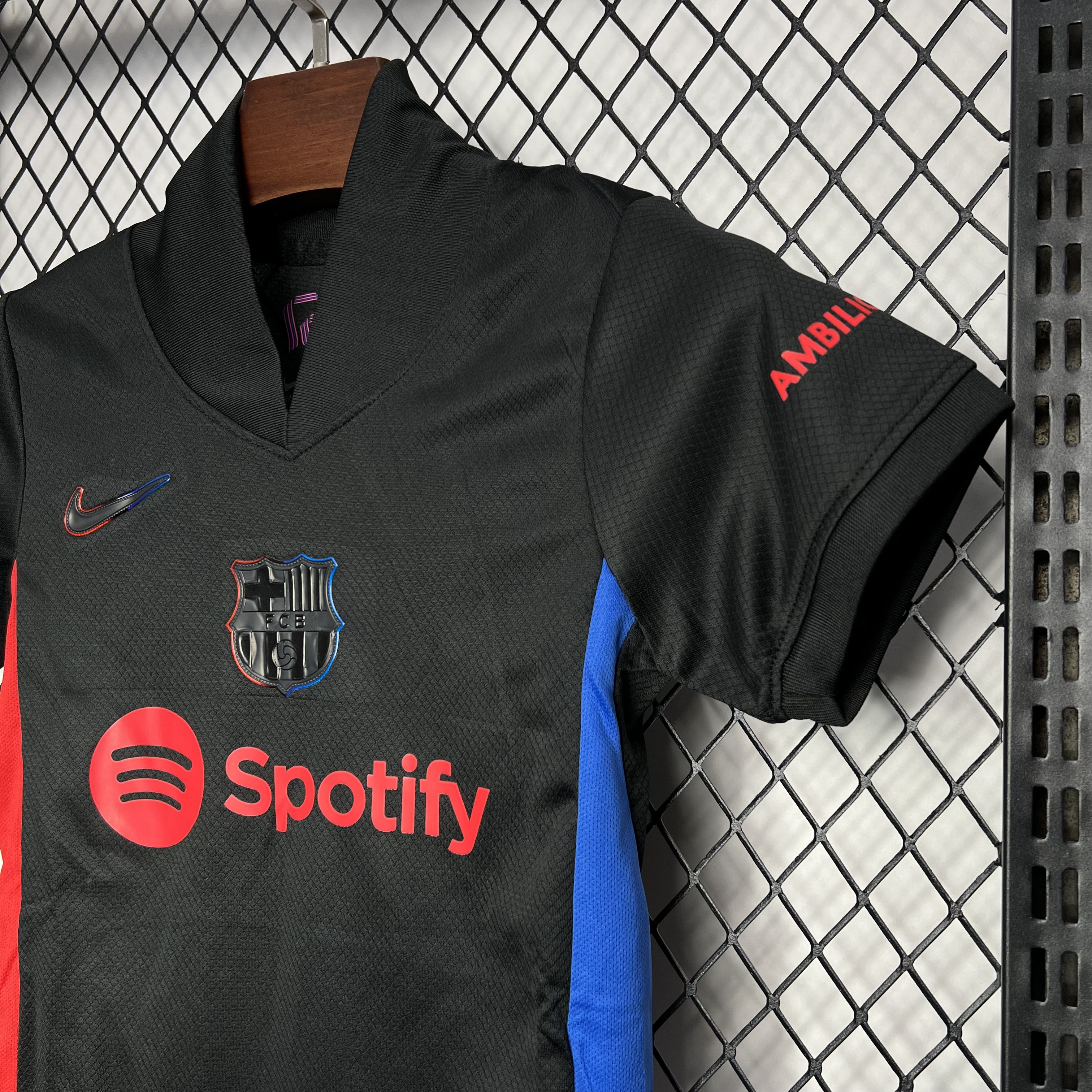 JerseysGala.com | Barcelona 24-25 Away Kids Kit -Customize Name, Number and Patch | Worldwide Shipping
