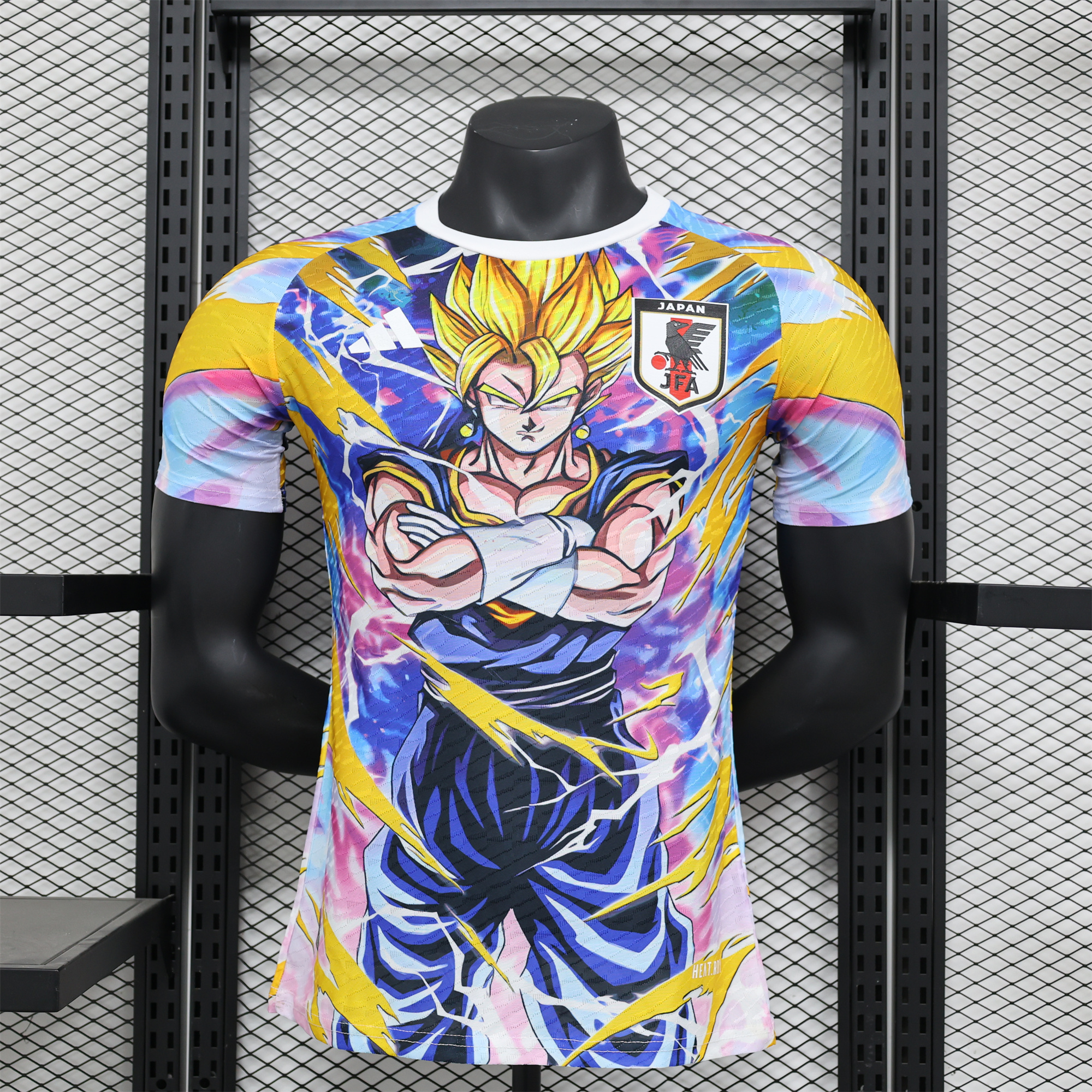 ManixJersey.com | Japan 2024 Gogeta Speical Edition Jersey - Player Version -Customize Name, Number and Patch | Worldwide Shipping