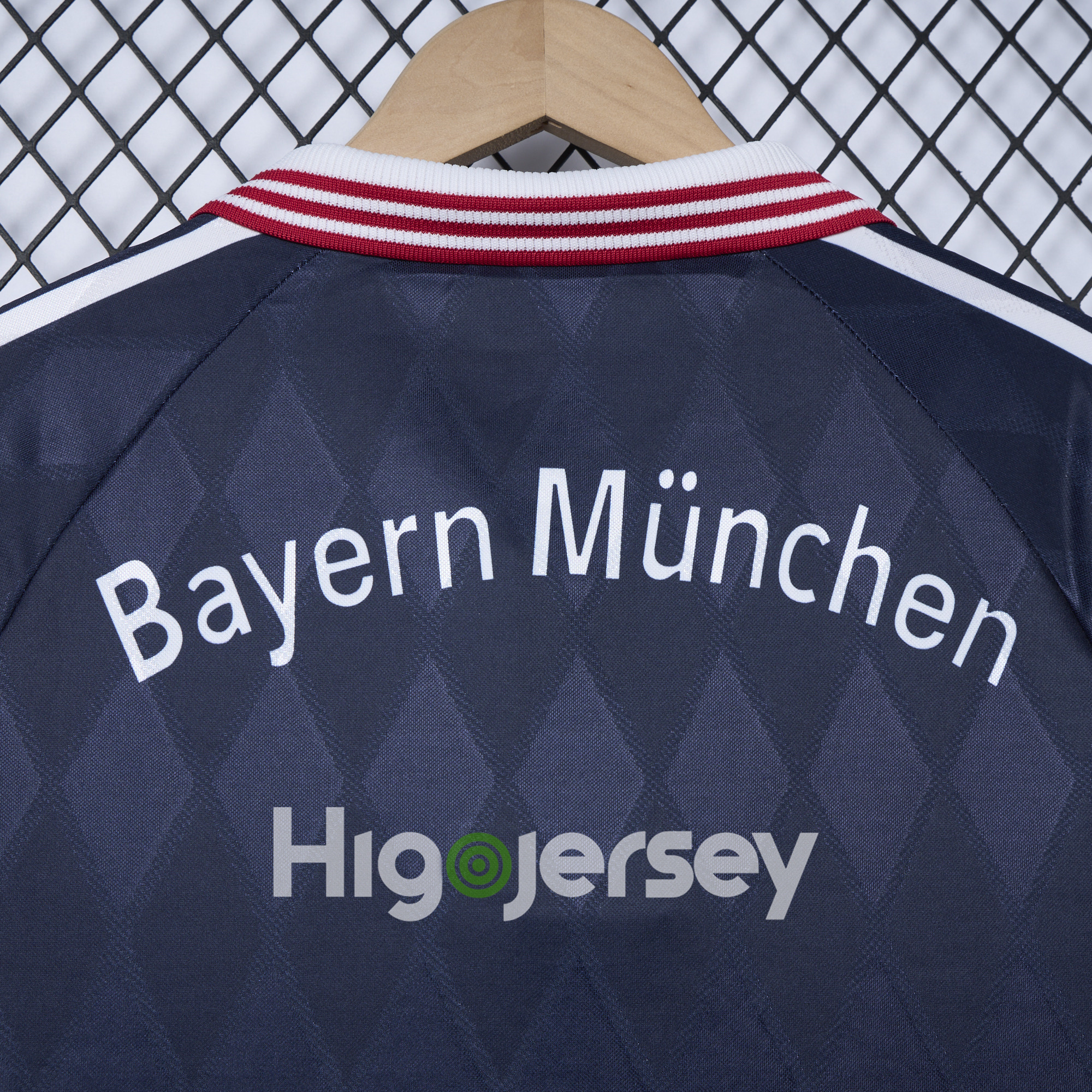Higojerseys-Retro Bayern Munich 1997-99 Home Long Jersey