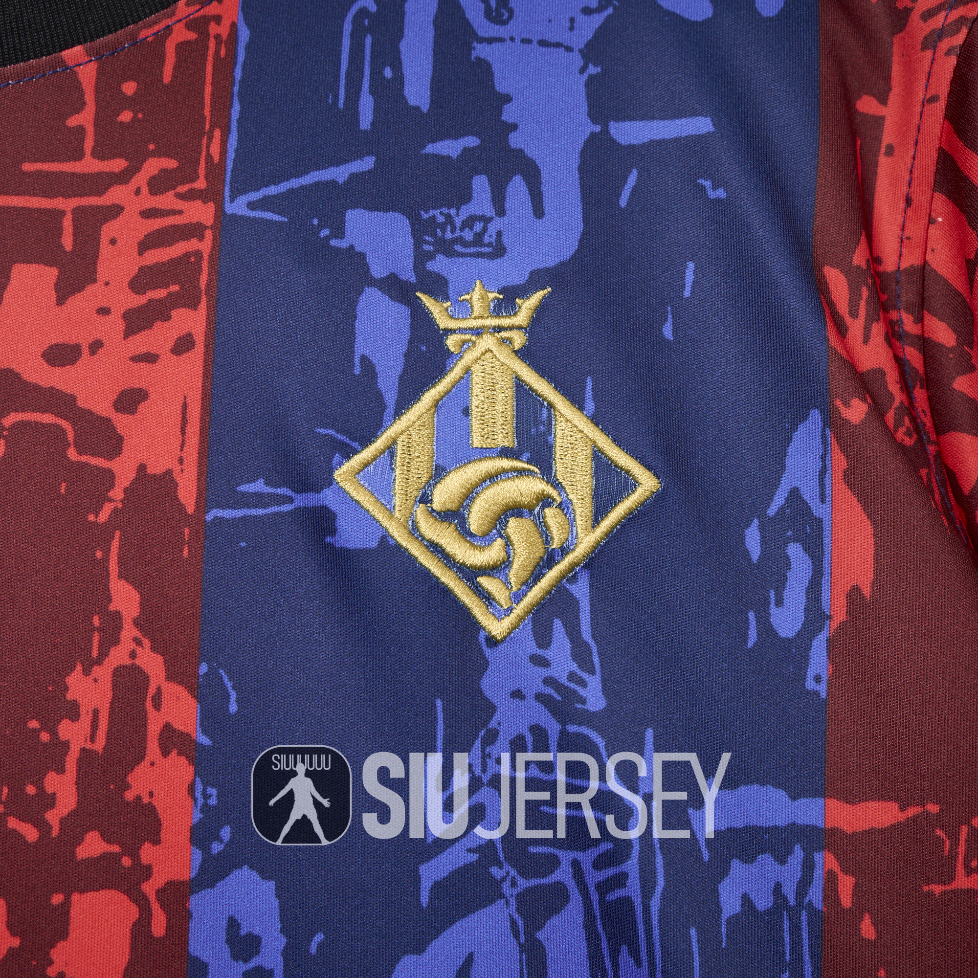 SIUjerseys-Barcelona 2024-25 COMMA Messi Jersey - Fans Version