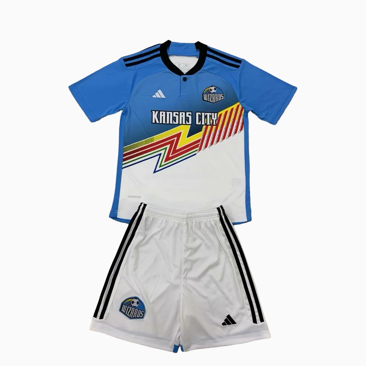 unitedfutballjersey-Sporting Kansas City 2024 Third Men's Adult Jersey Set - Fans Version