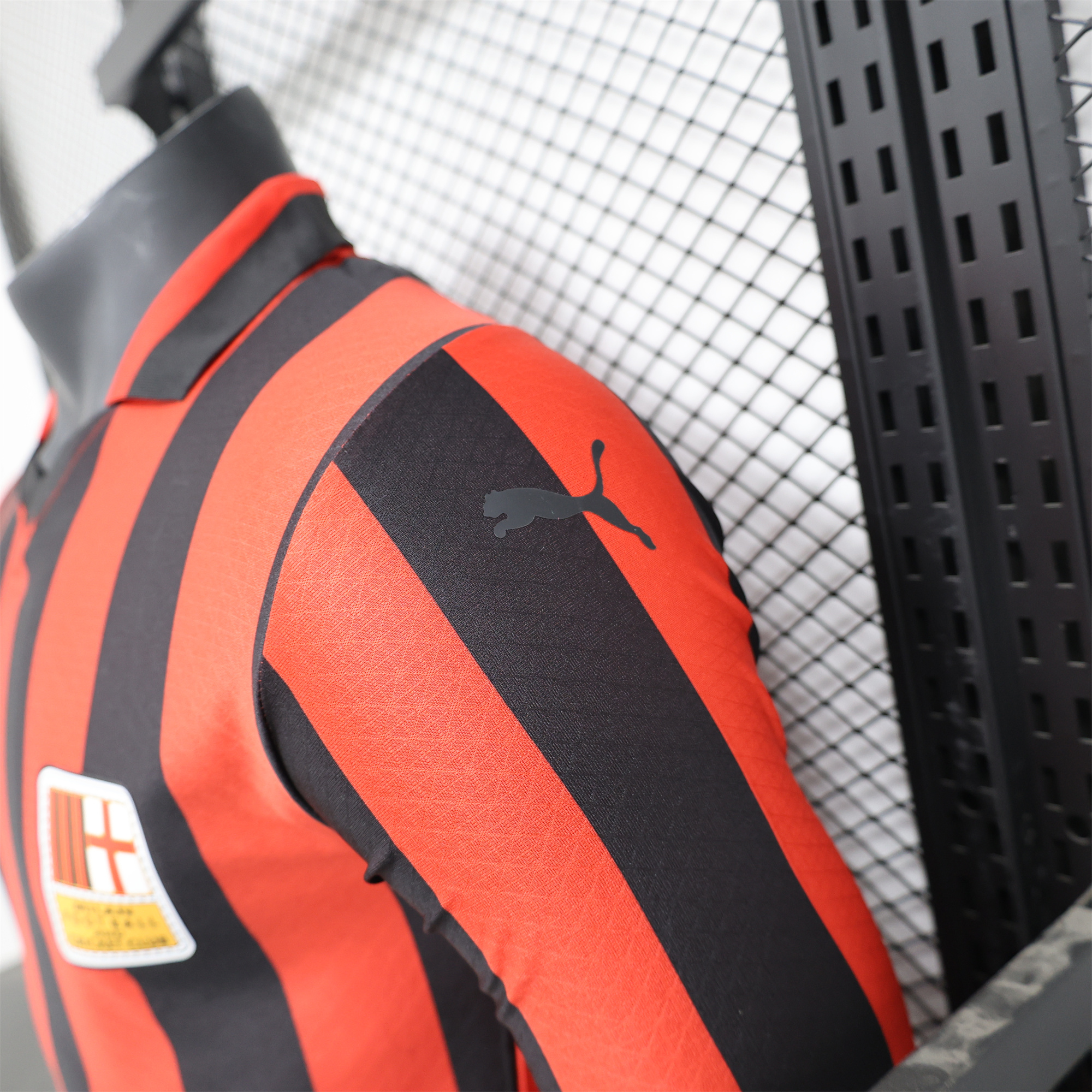 SIUjerseys-AC Milan 24-25 125th Anniversary Long Sleeves Red Jersey - Player Version