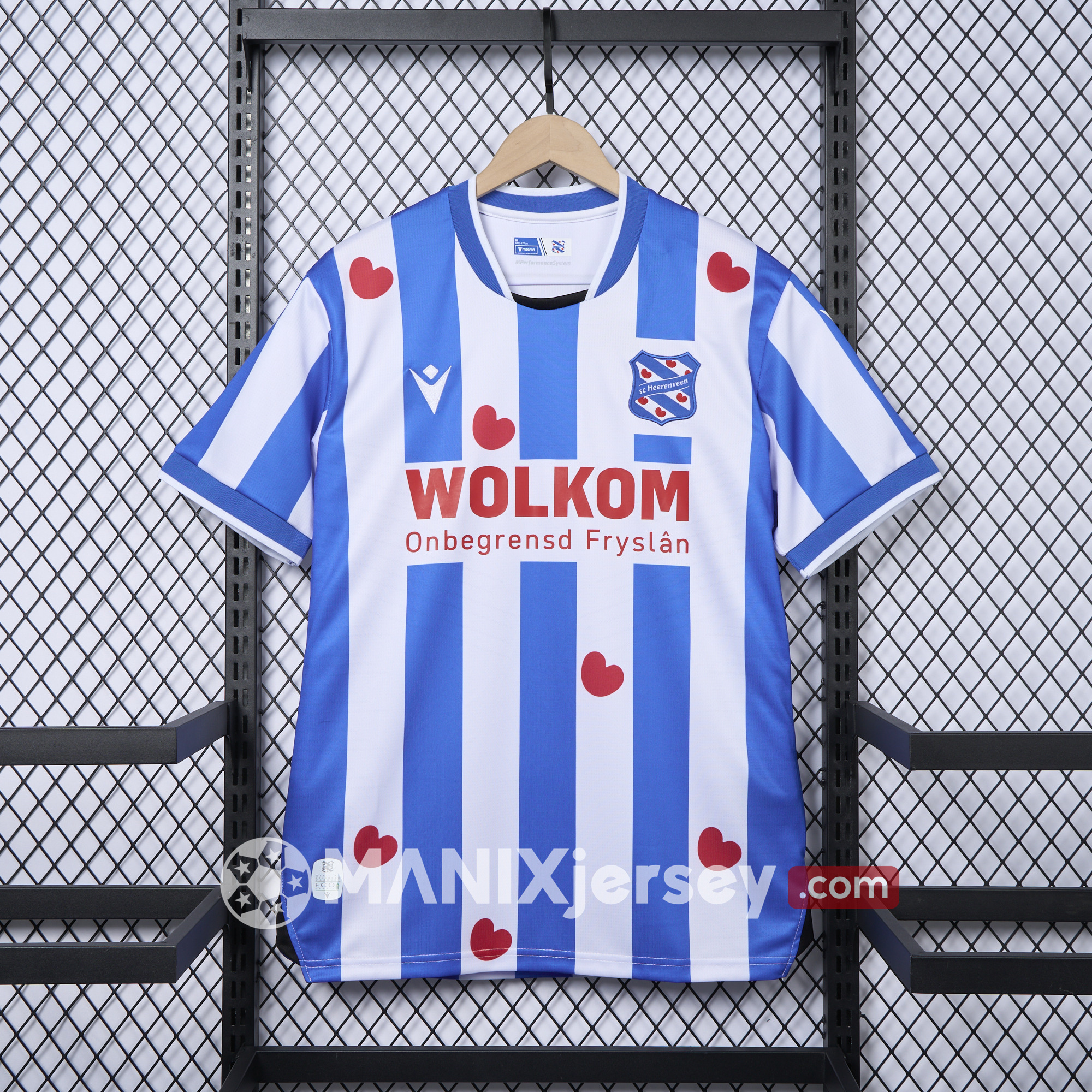 ManixJersey.com | SC Heerenveen 24-25 Home Jersey - Fans Version -Customize Name, Number and Patch | Worldwide Shipping