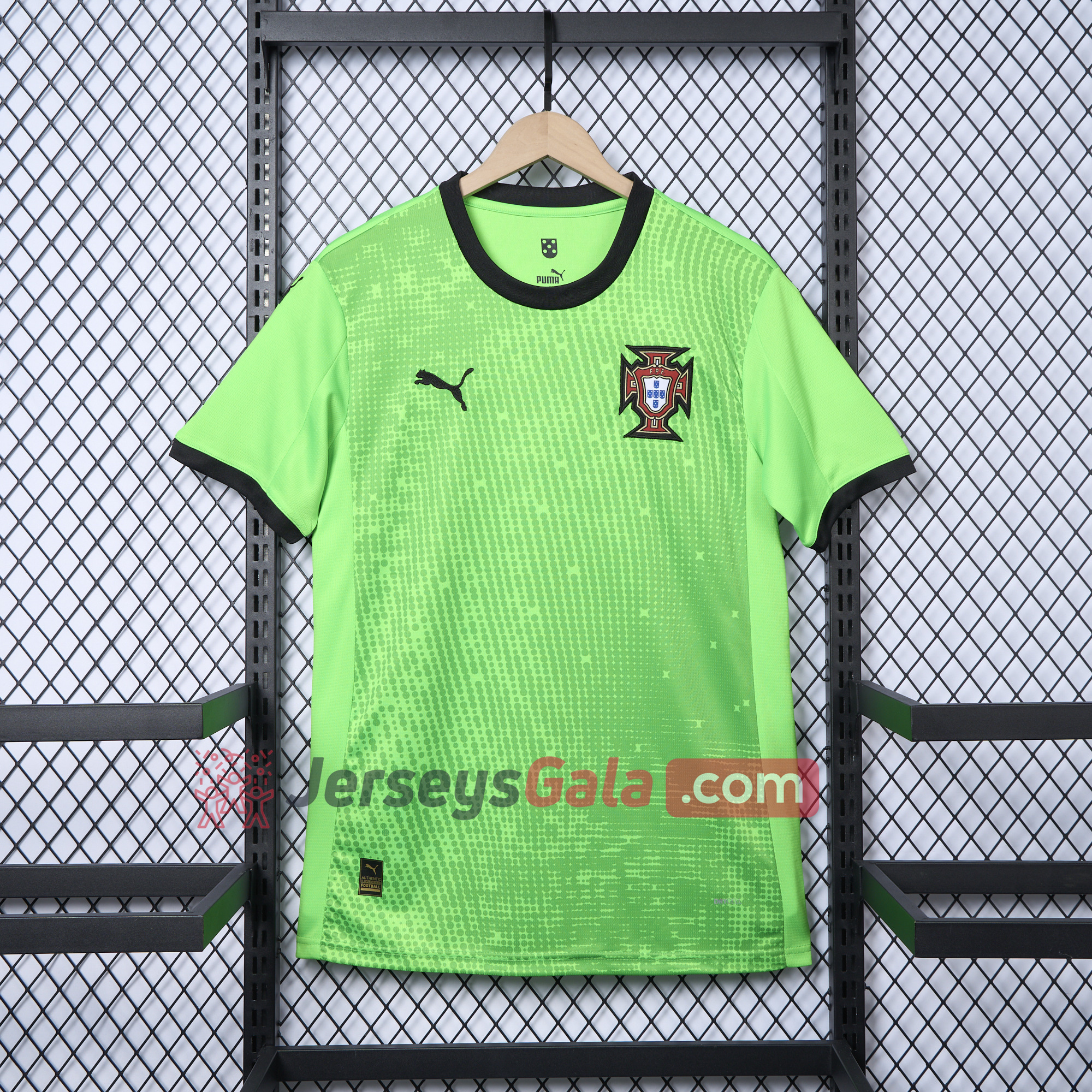 JerseysGala.com | Portugal 2025-26 Green Goalkeeper Jersey - Fans Version -Customize Name, Number and Patch | Worldwide Shipping