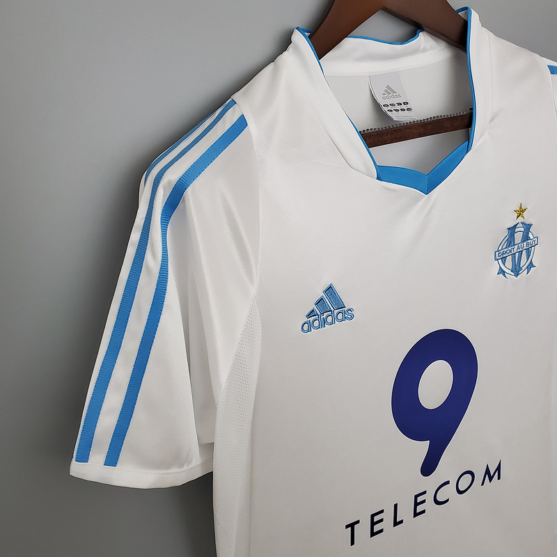 SIUjerseys-Retro Marseille 2003-04 Home Stadium Jersey