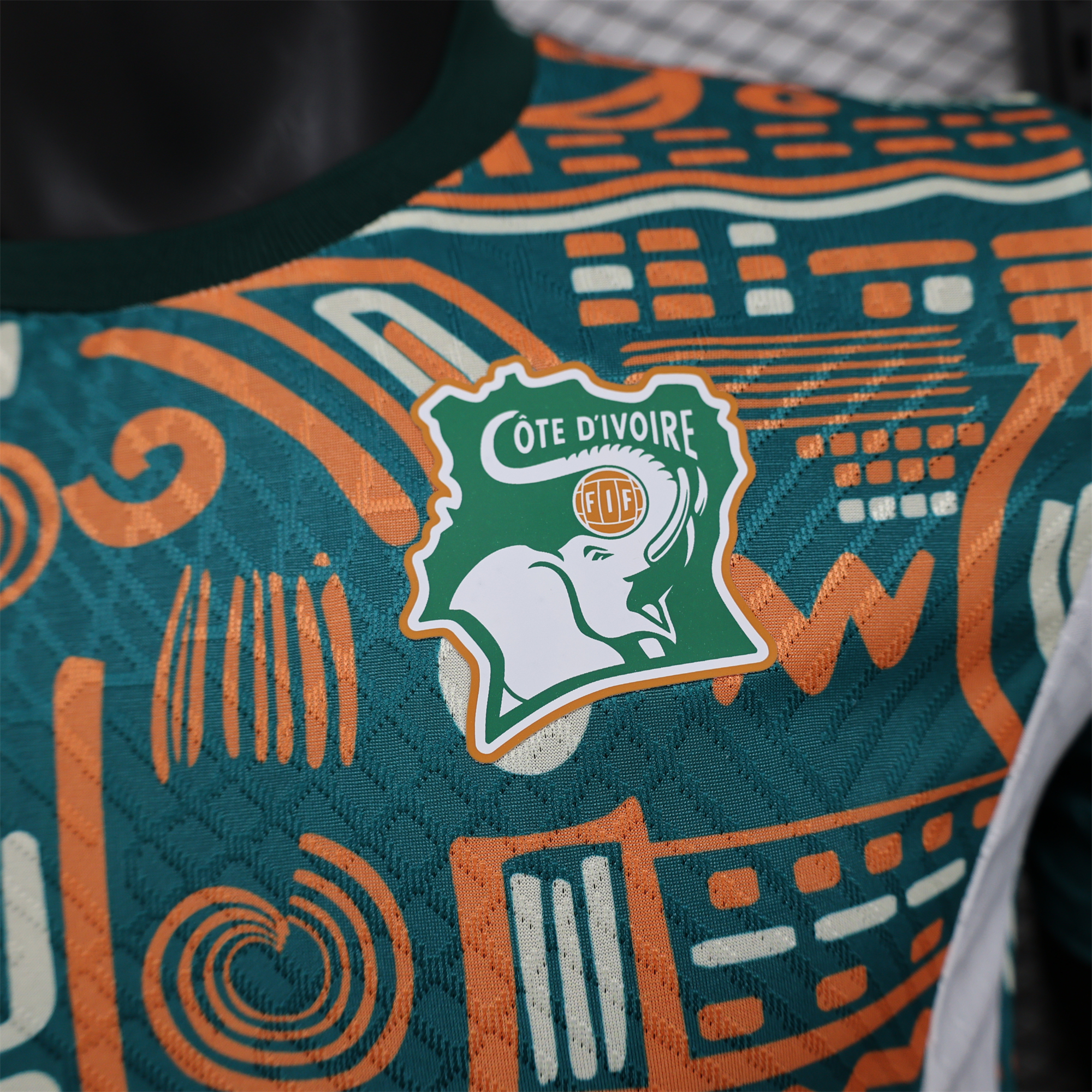 ManixJersey.com | Ivory Coast 2024 Pre-Match Training Jersey - Player Version -Customize Name, Number and Patch | Worldwide Shipping