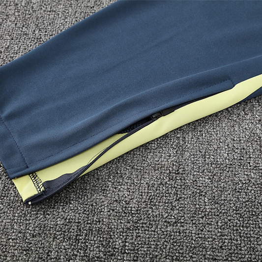 ManixJersey.com | Club América 2025 Training Hoodie Set - Green Hoodie and Deep Blue Pants -Customize Name, Number and Patch | Worldwide Shipping