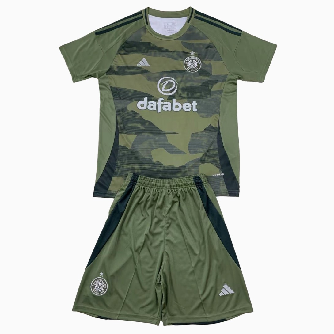 unitedfutballjersey-Celtic 24-25 Third Men's Adult Jersey Set - Fans Version