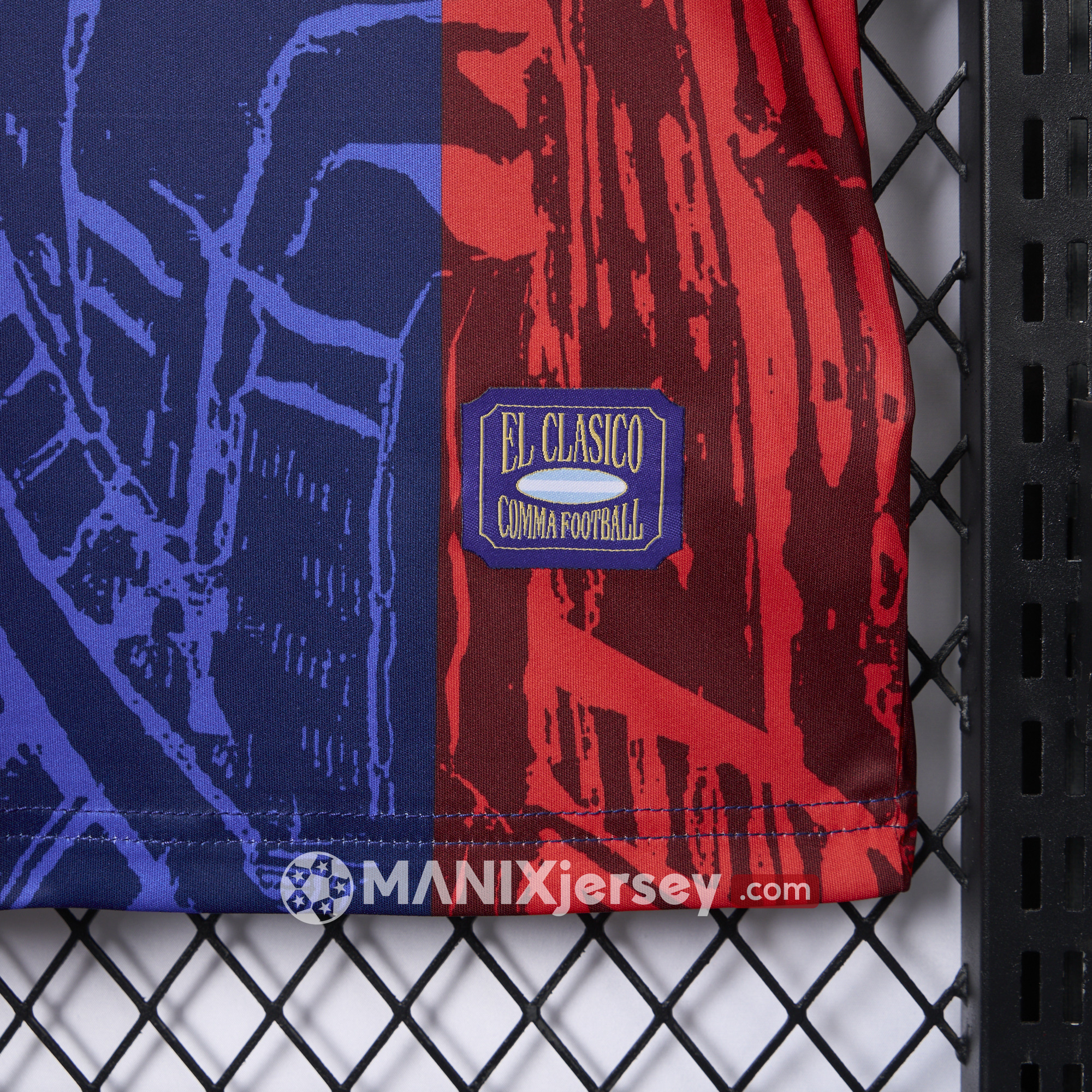 ManixJersey.com | Barcelona 2024-25 COMMA Messi Jersey - Fans Version -Customize Name, Number and Patch | Worldwide Shipping