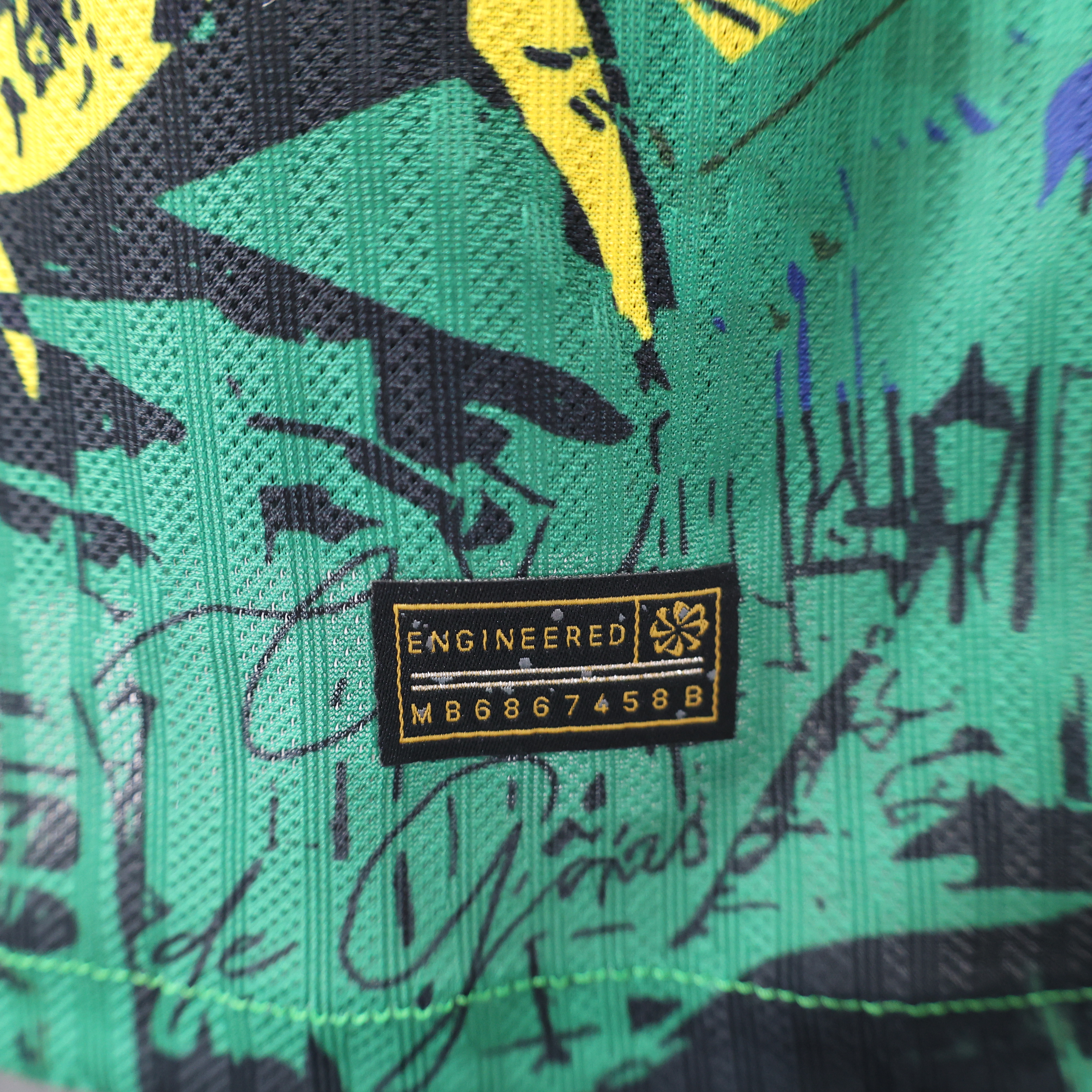 SIUjerseys-Brazil 2024 Black and Green Church Jersey - Player Version