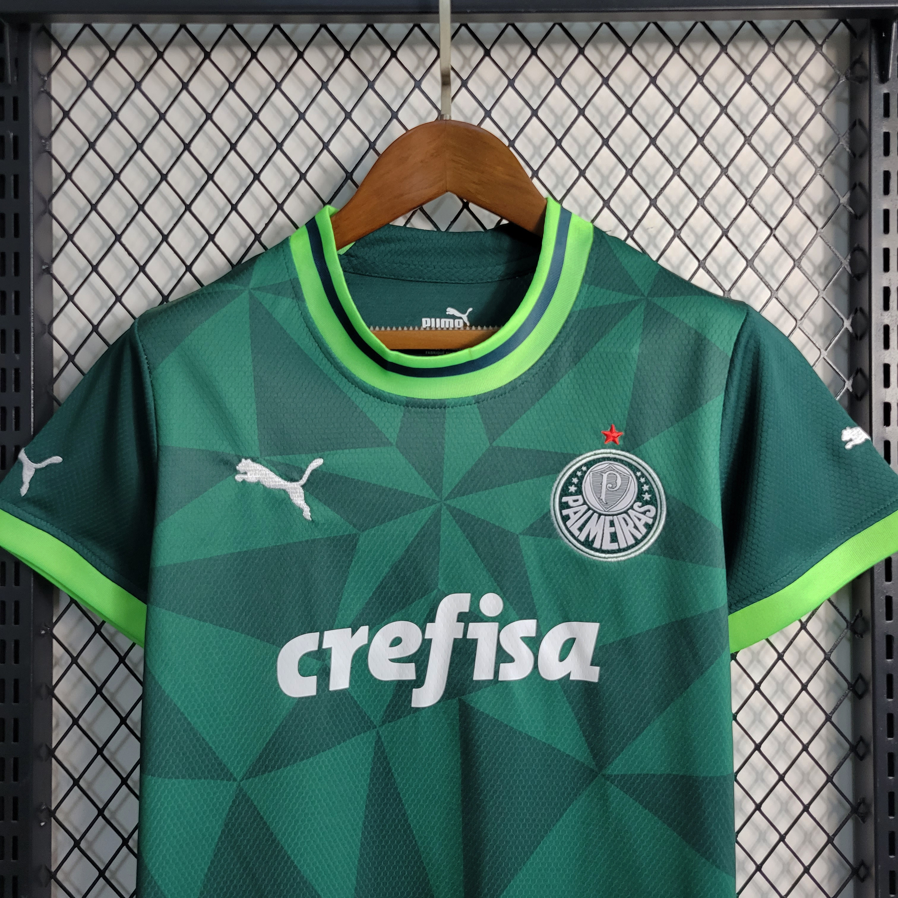 foot-Palmeiras 2023 Home Stadium Kids Kit