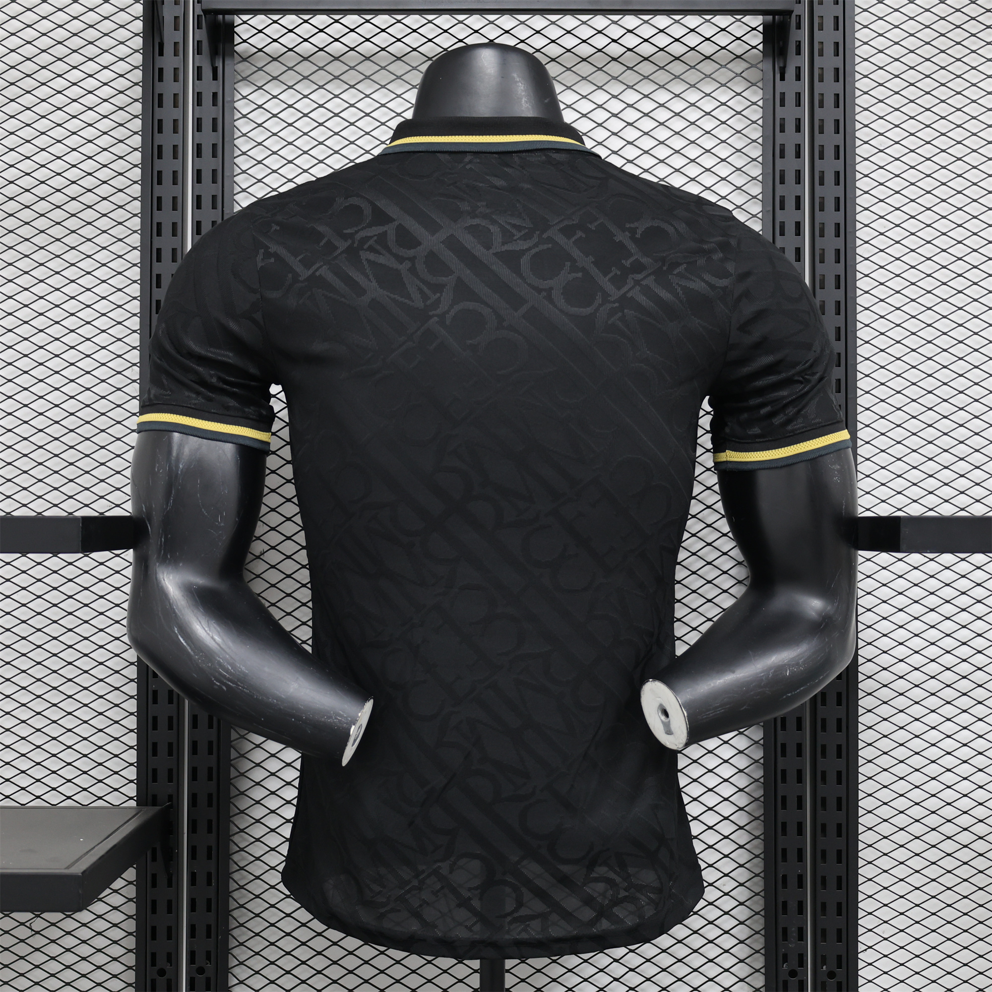 JerseysGala.com | Real Madrid 24-25 Black Gold Special Edition Jersey - Player Version -Customize Name, Number and Patch | Worldwide Shipping