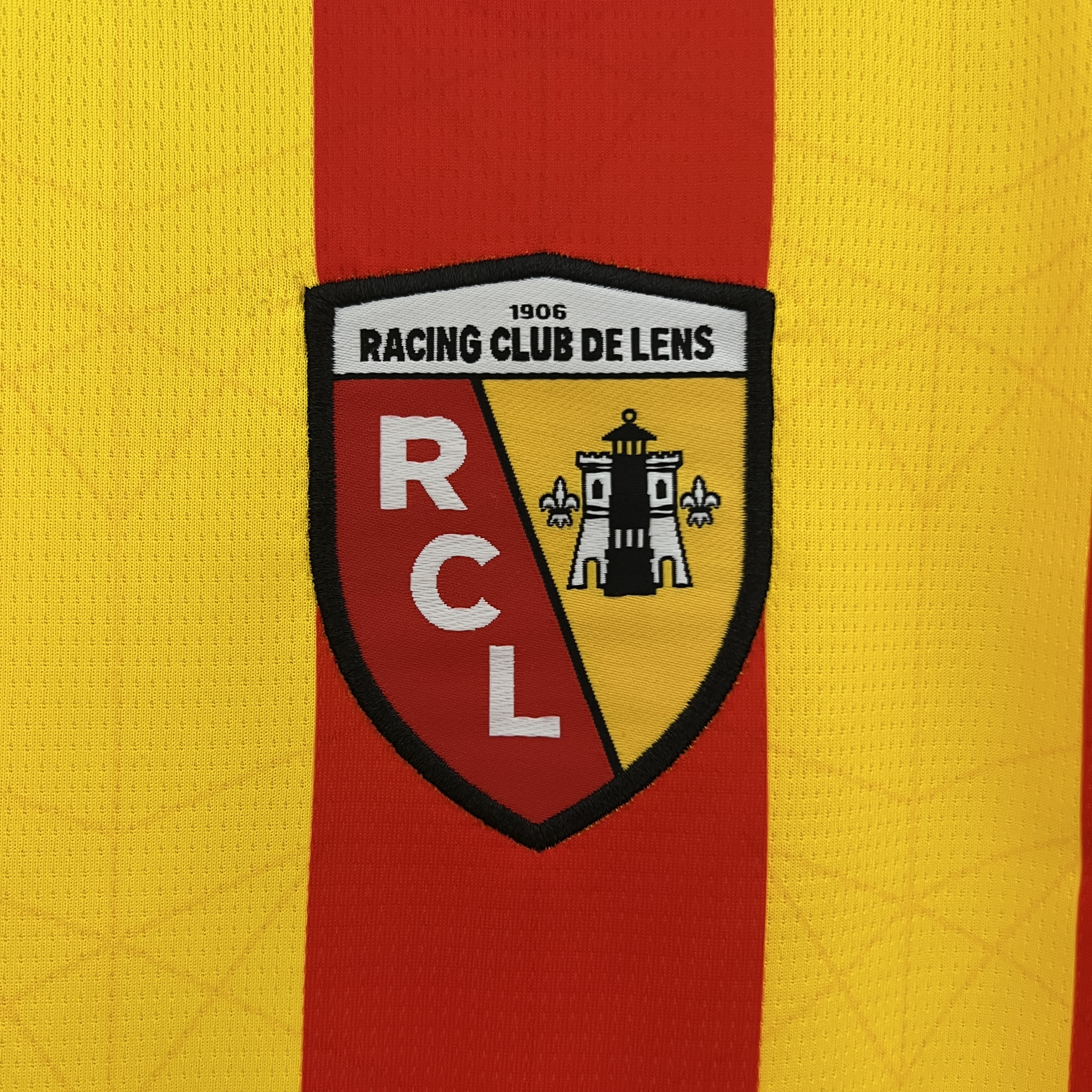ManixJersey.com | RC Lens 24-25 Home Stadium Jersey - Fans Version -Customize Name, Number and Patch | Worldwide Shipping