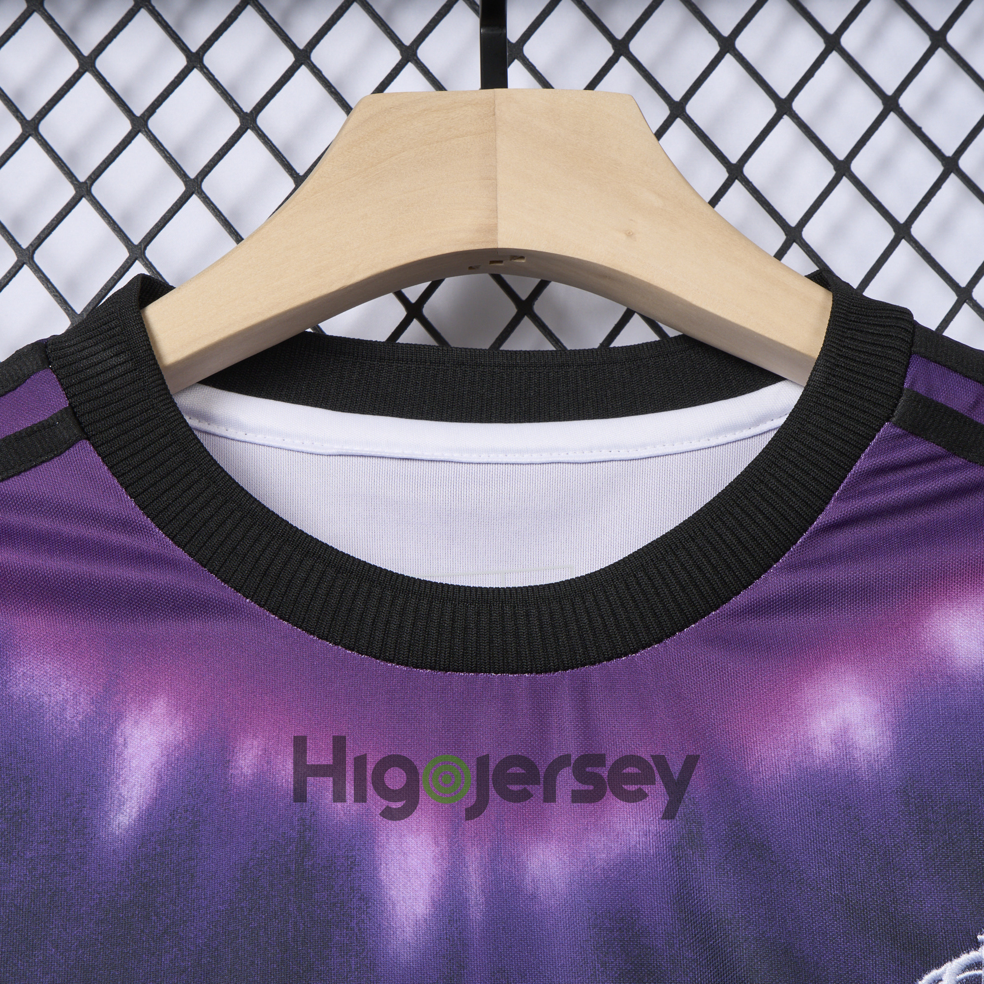 Higojerseys-Real Madrid 24-25 White & Purple Spring Festival Special Edition Jersey - Fans Version