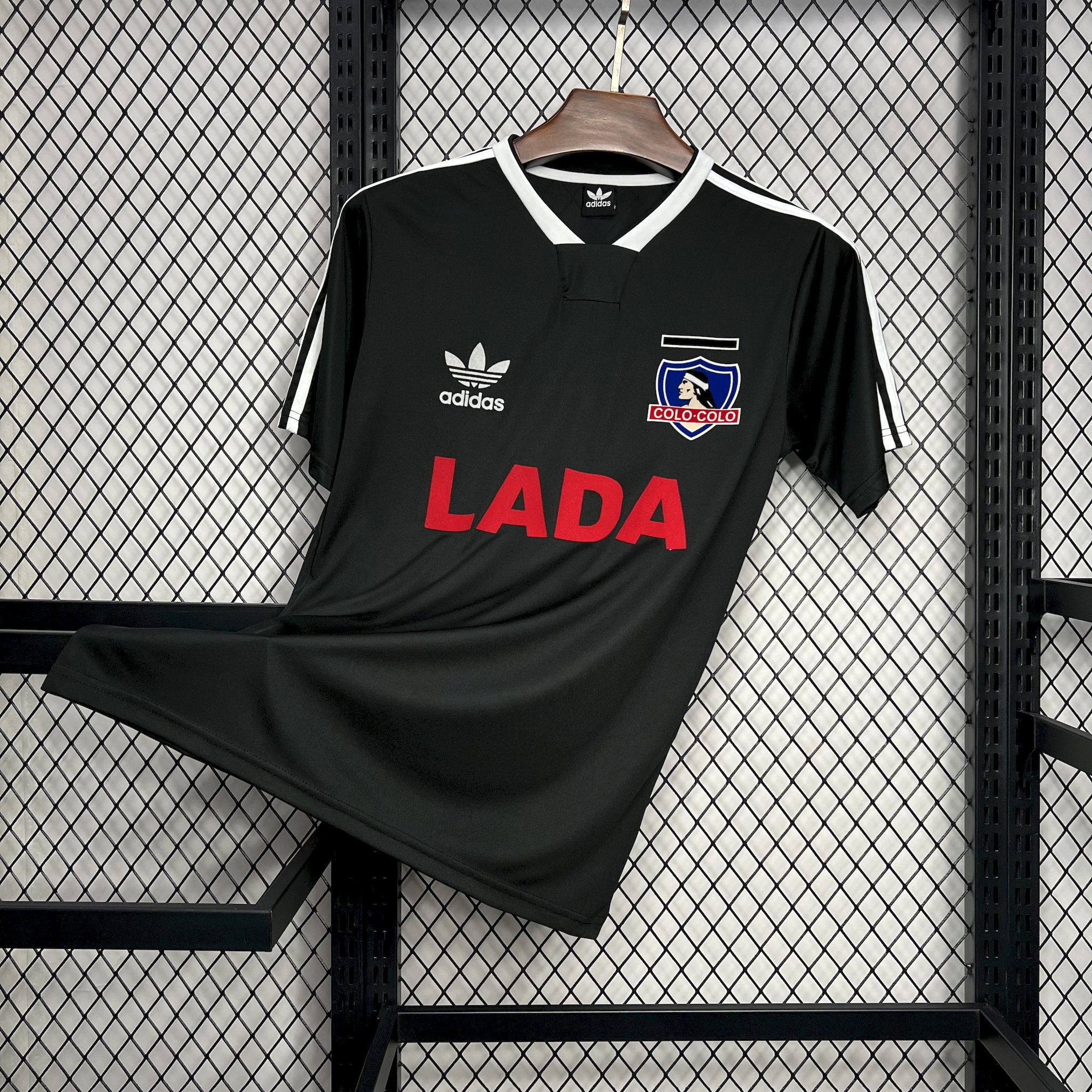 ManixJersey.com | Retro Colo Colo 1991 Away Jersey -Customize Name, Number and Patch | Worldwide Shipping