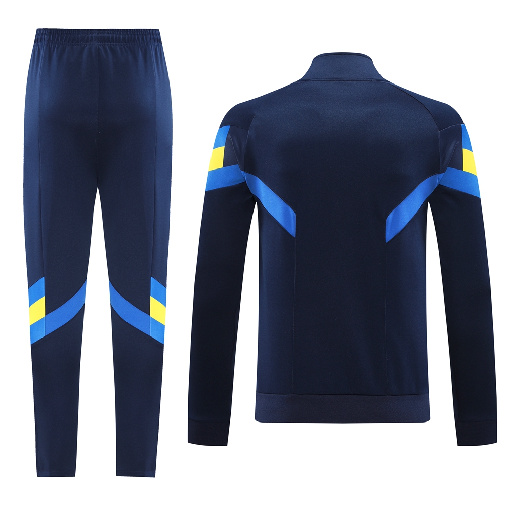 ManixJersey.com | Boca Juniors 24-25 Jacket Training Tracksuit - Deep Blue Top and Pants -Customize Name, Number and Patch | Worldwide Shipping