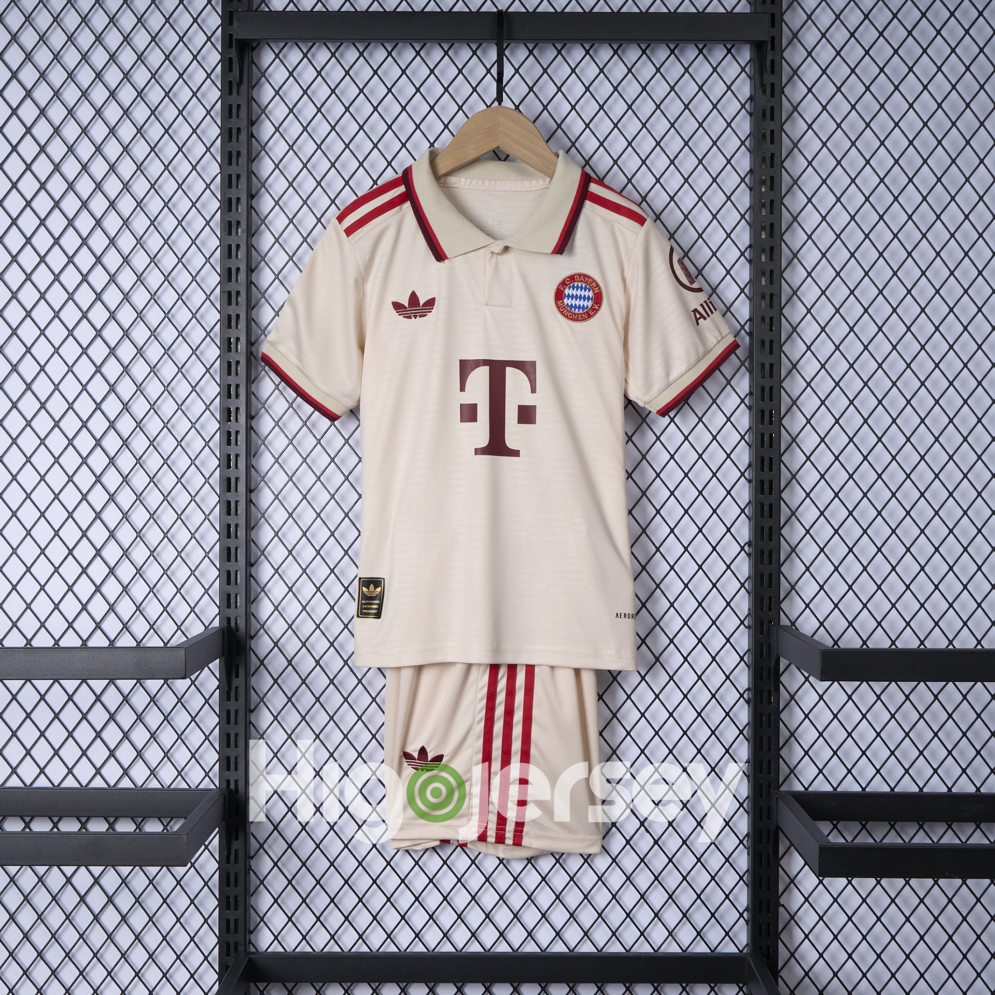 Higojerseys-Bayern Munich 24-25 Third Kids Kit - Fans Version