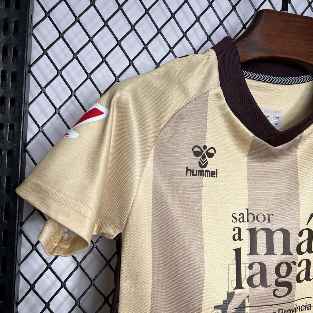 JerseysGala.com | Malaga 24-25 Third Kids Kit -Customize Name, Number and Patch | Worldwide Shipping
