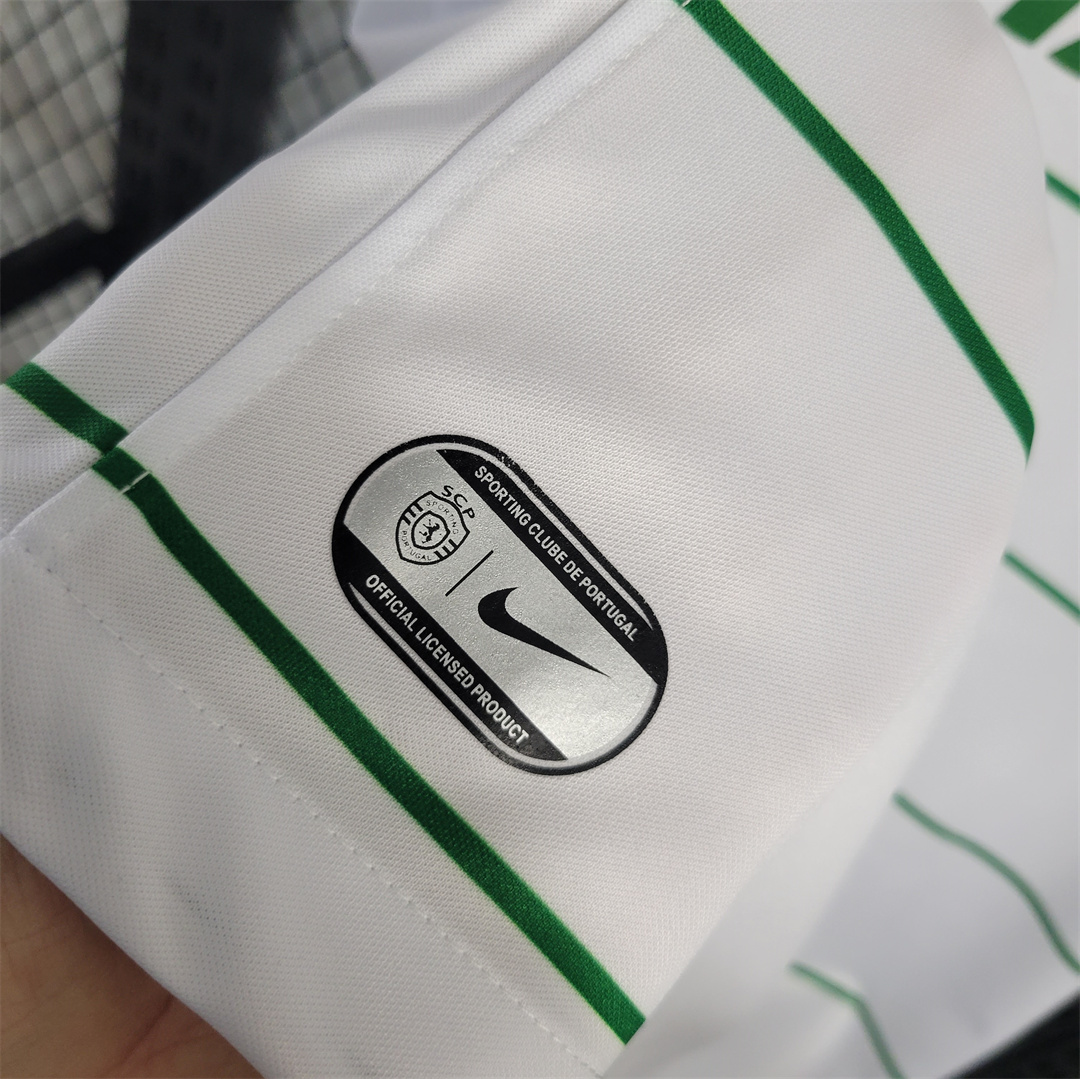 SIUjerseys-Sporting CP Portugal 23-24 Away Stadium Jersey - Fans Version