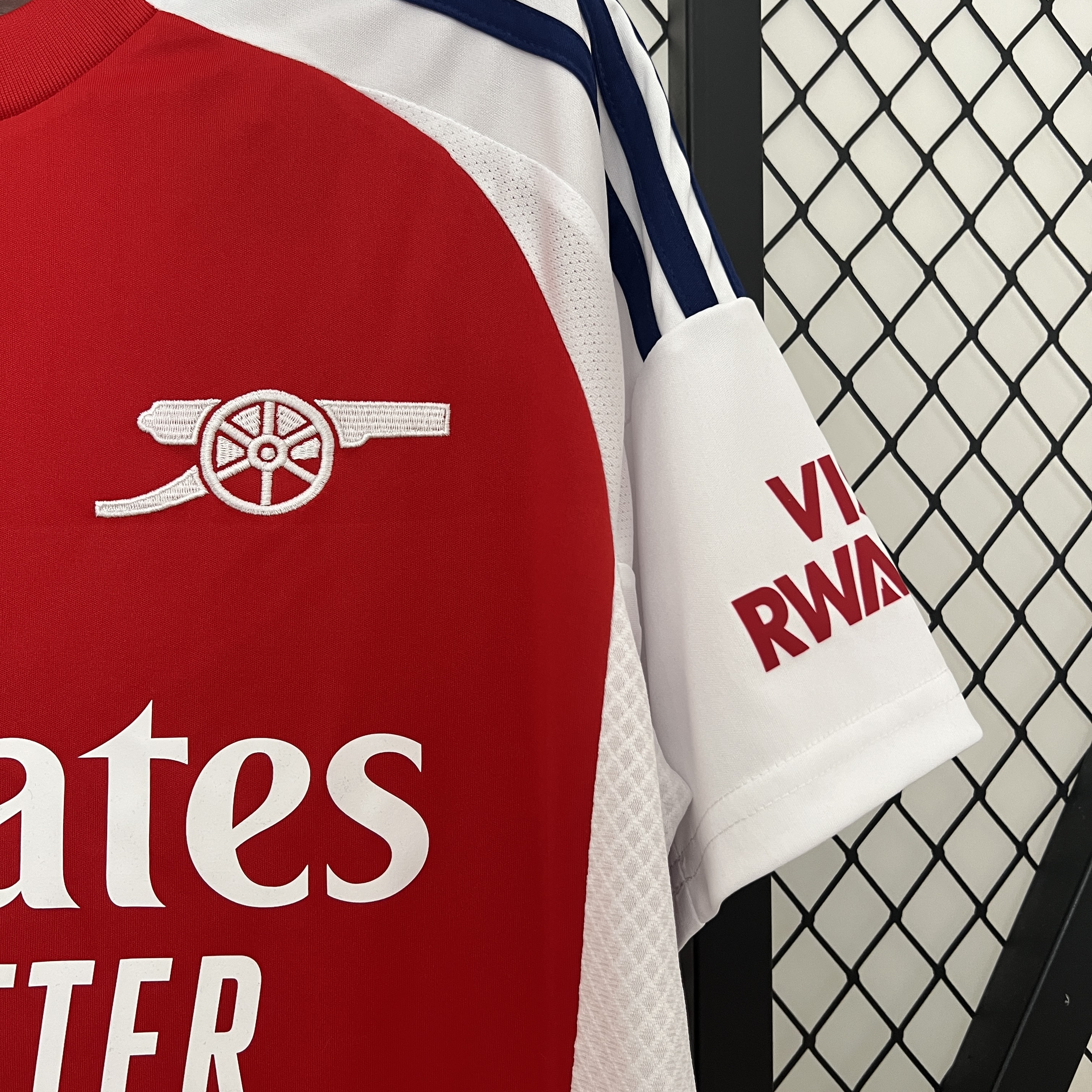 ManixJersey.com | Arsenal 24-25 Home Stadium Jersey - Fans Version -Customize Name, Number and Patch | Worldwide Shipping