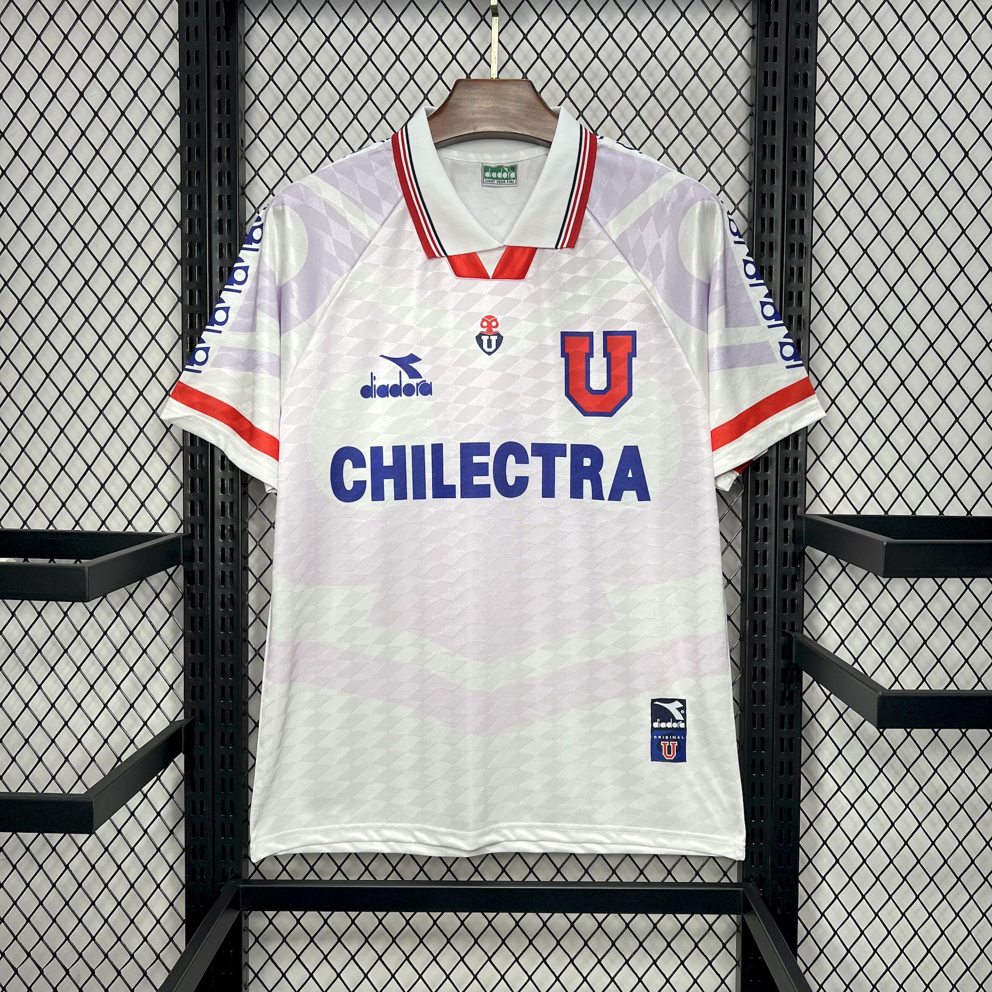 ManixJersey.com | Retro Universidad De Chile 1996 Away Jersey -Customize Name, Number and Patch | Worldwide Shipping