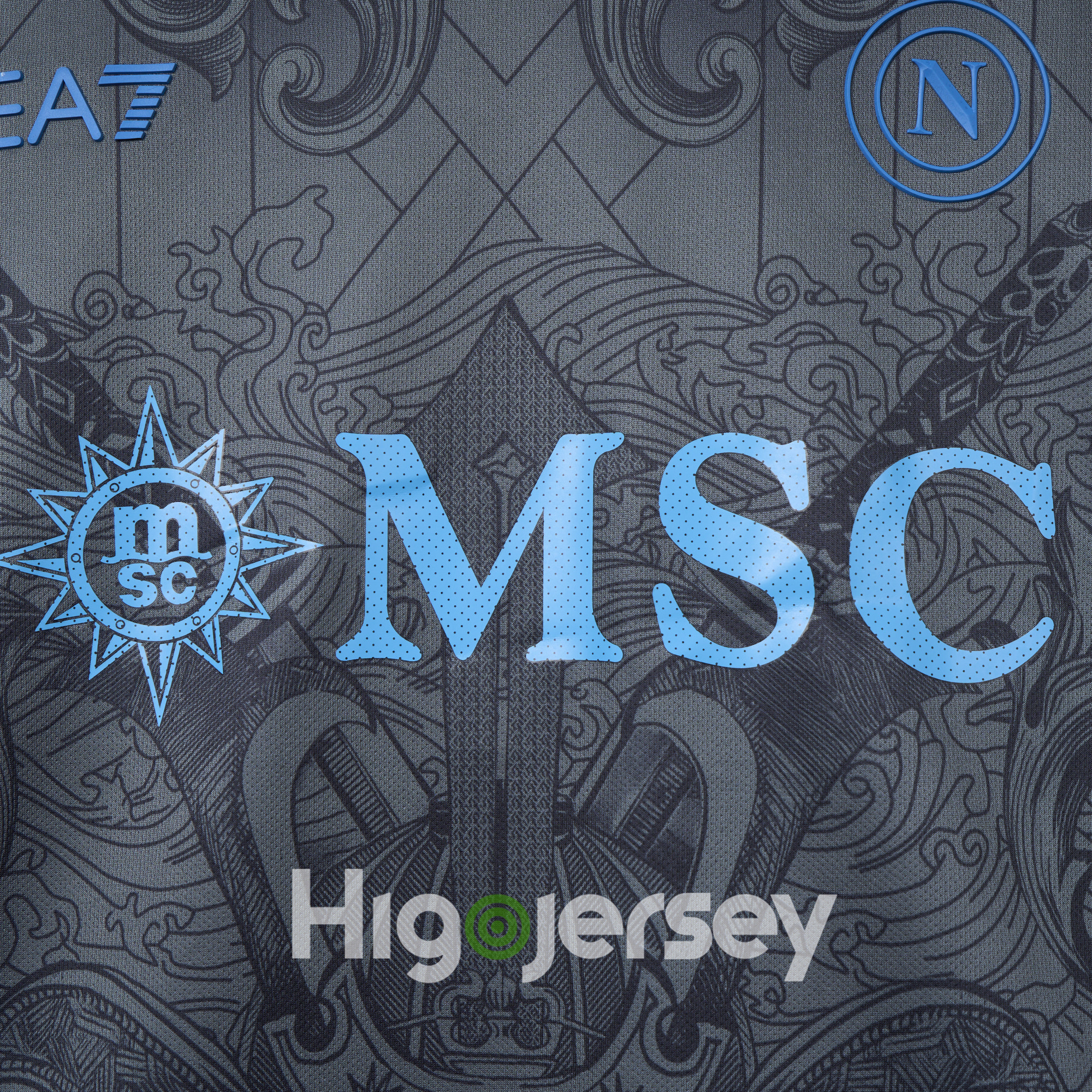 Higojerseys-Napoli 24-25 Third Jersey - Fans Version