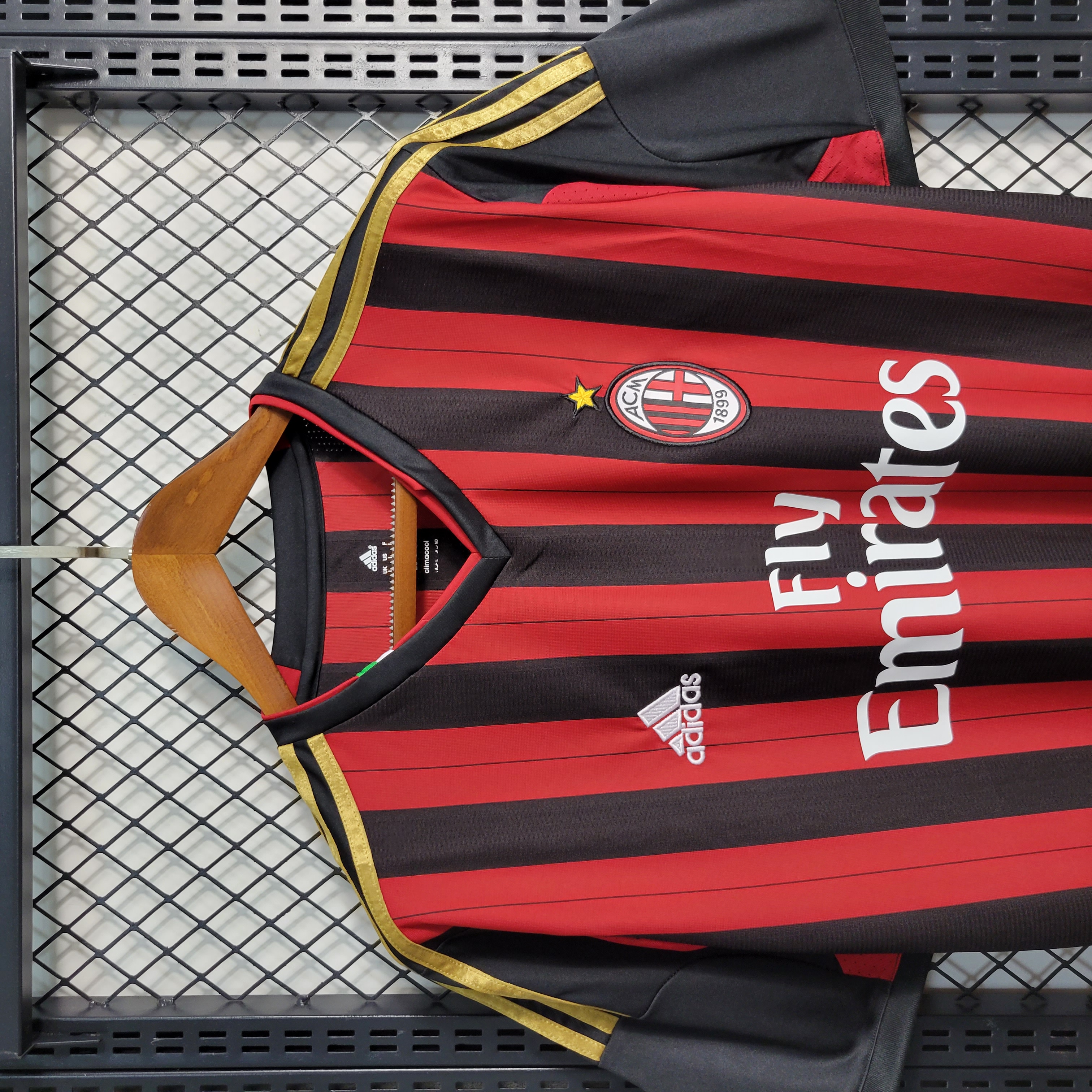 ManixJersey.com | Retro AC Milan 13-14 Home Stadium Jersey -Customize Name, Number and Patch | Worldwide Shipping
