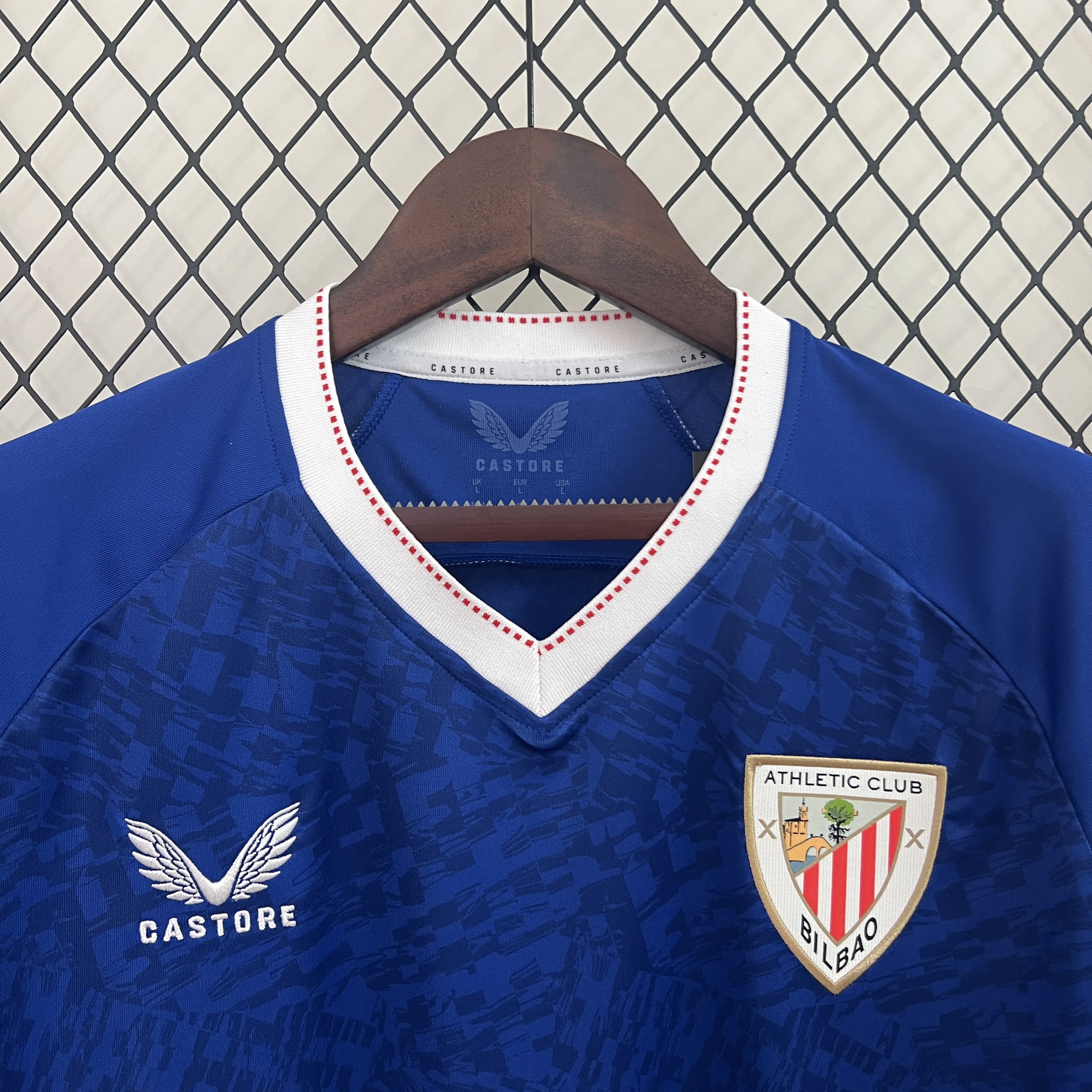 ManixJersey.com | Athletic Bilbao 24-25 Away Jersey - Fans Version -Customize Name, Number and Patch | Worldwide Shipping