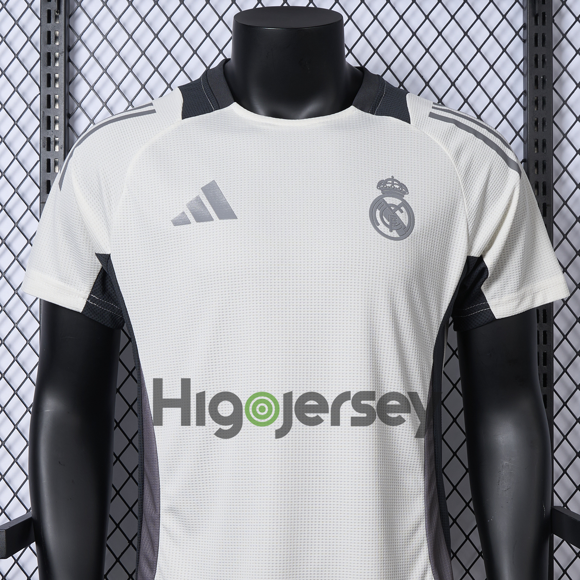 Higojerseys-Real Madrid 24-25 White Training Jersey - Player Version