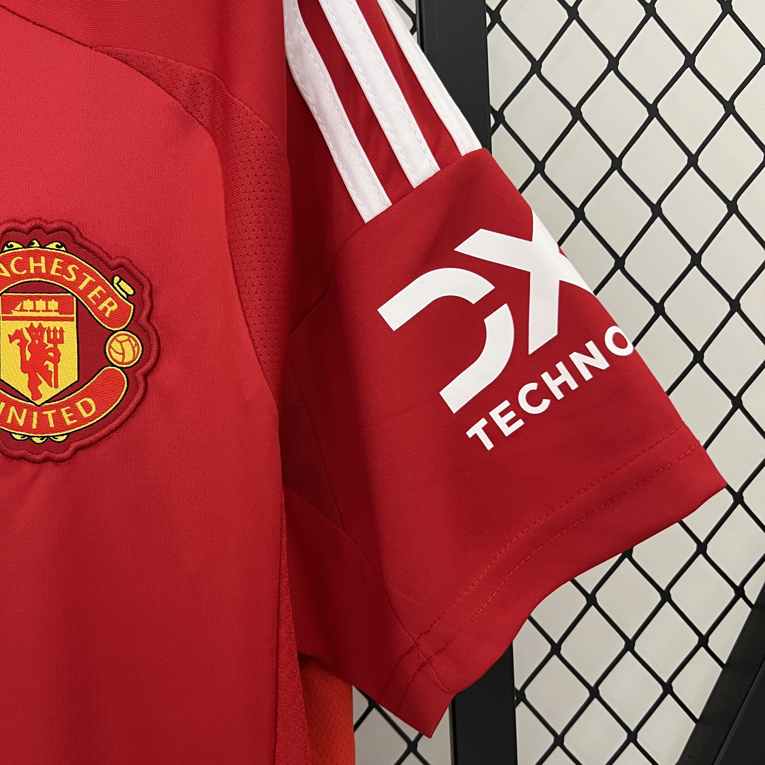 foot-Manchester United 24-25 Home Stadium Jersey - Fans Version
