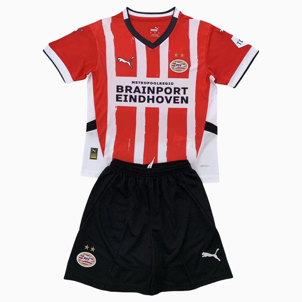 ManixJersey.com | PSV Eindhoven 24-25 Home Kids Kit -Customize Name, Number and Patch | Worldwide Shipping