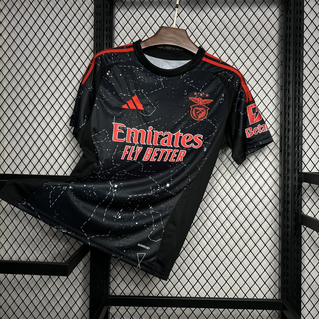 ManixJersey.com | Benfica 24-25 Away Jersey - Fans Version -Customize Name, Number and Patch | Worldwide Shipping