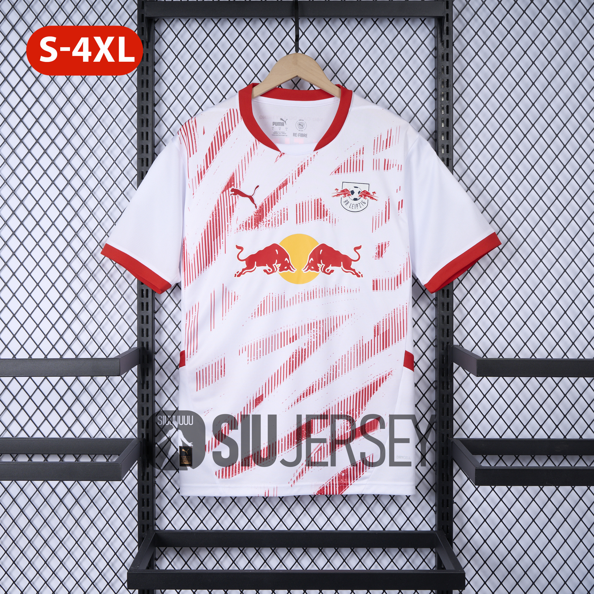 SIUjerseys-RB Leipzig 24-25 Home Stadium Jersey - Fans Version
